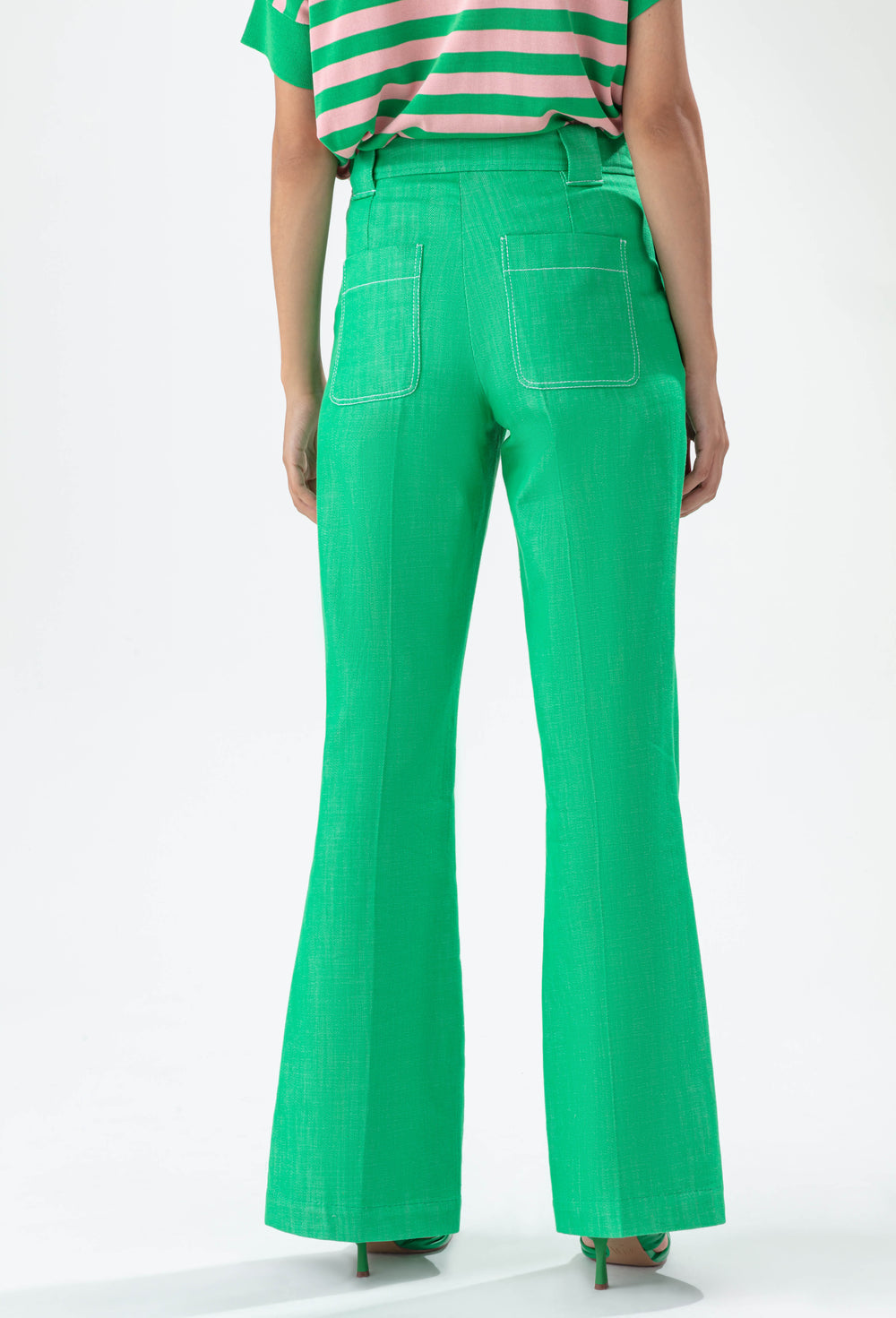 Pantalon Flash en denim mint 4