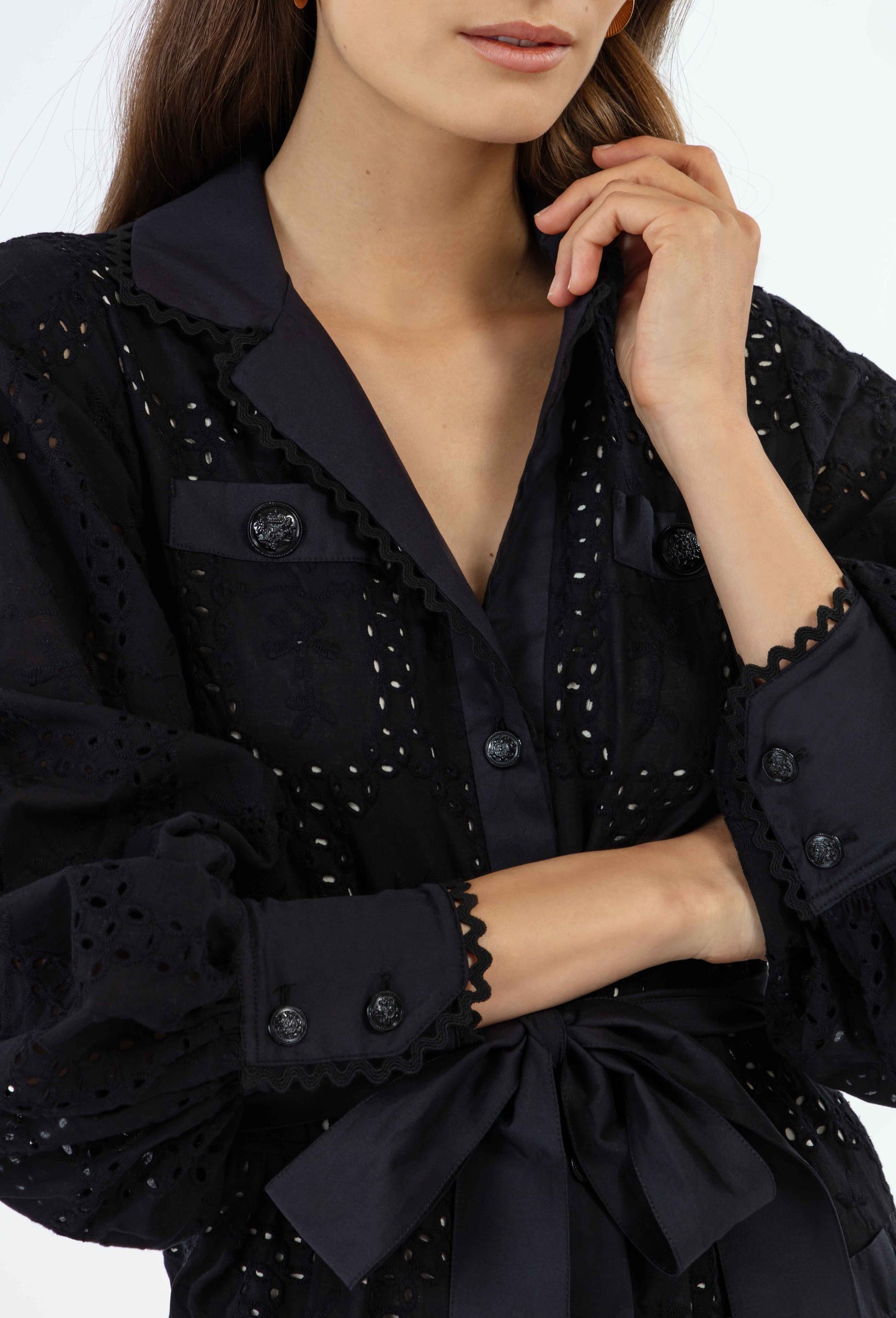 Robe chemise Judy noire 3