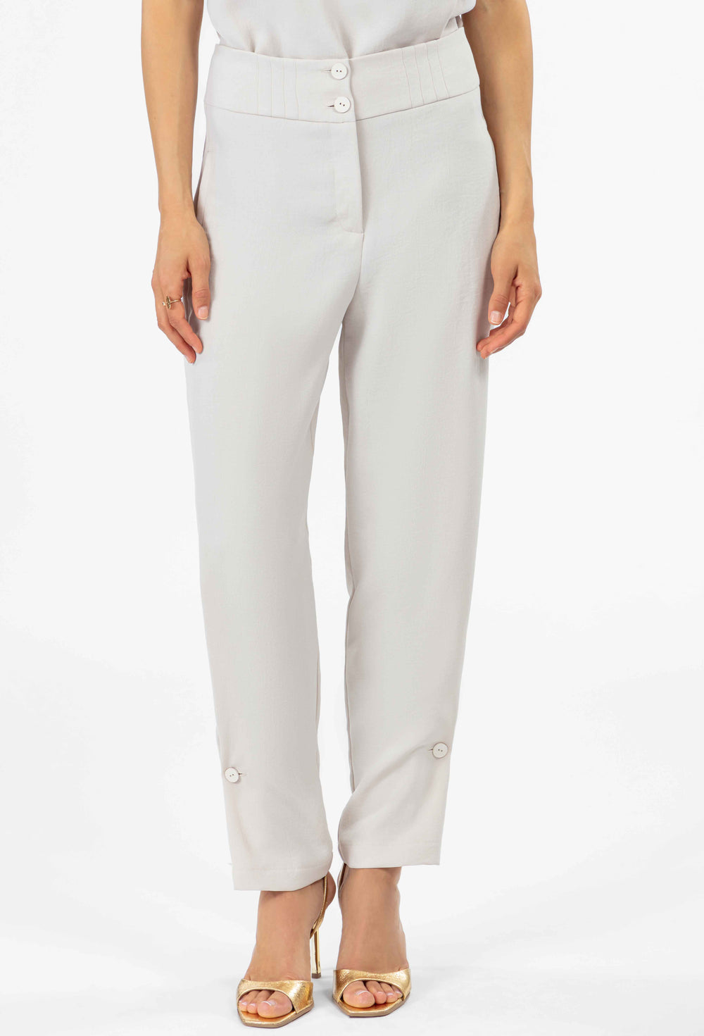Pantalon fluide Kyle sable 2