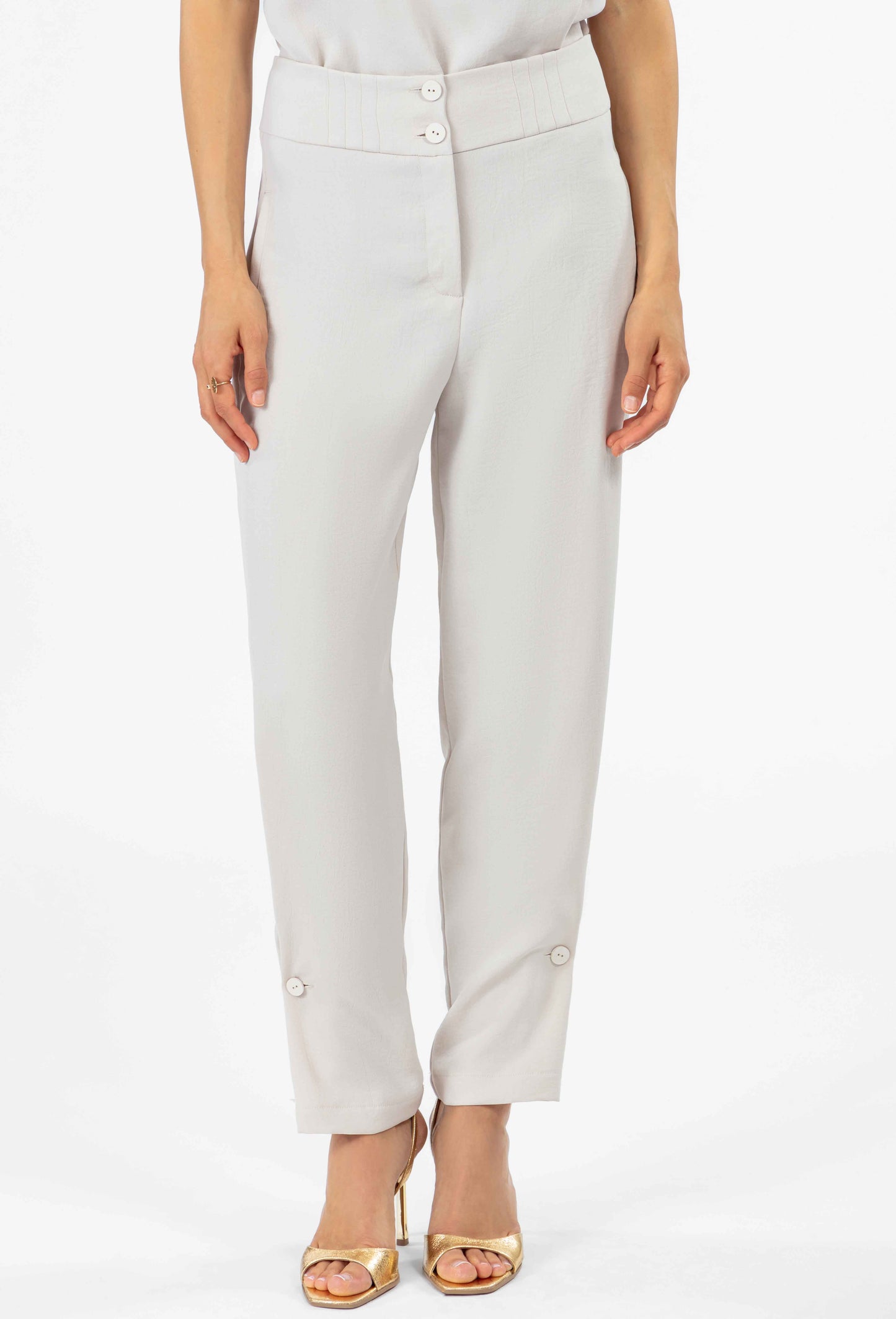 Pantalon fluide Kyle sable 2