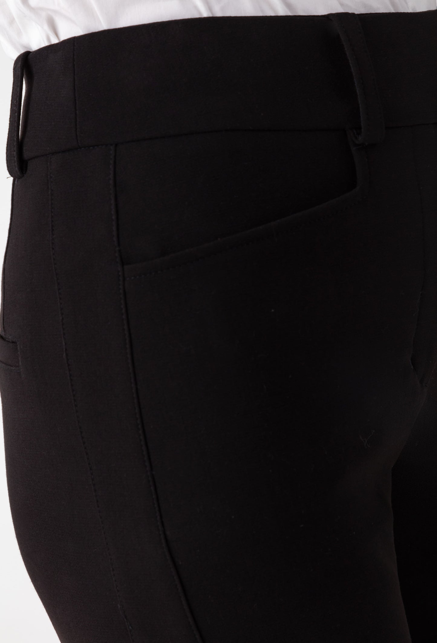 Pantalon cigarette Ambroise noir 4