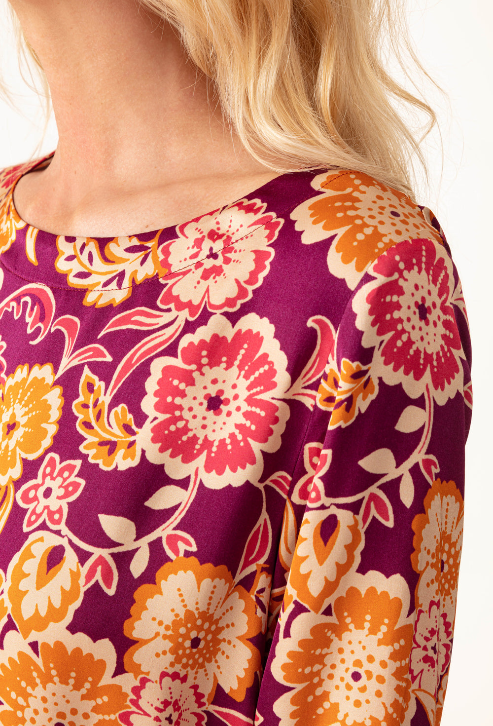 Robe longue Max imprimé fleuri 4