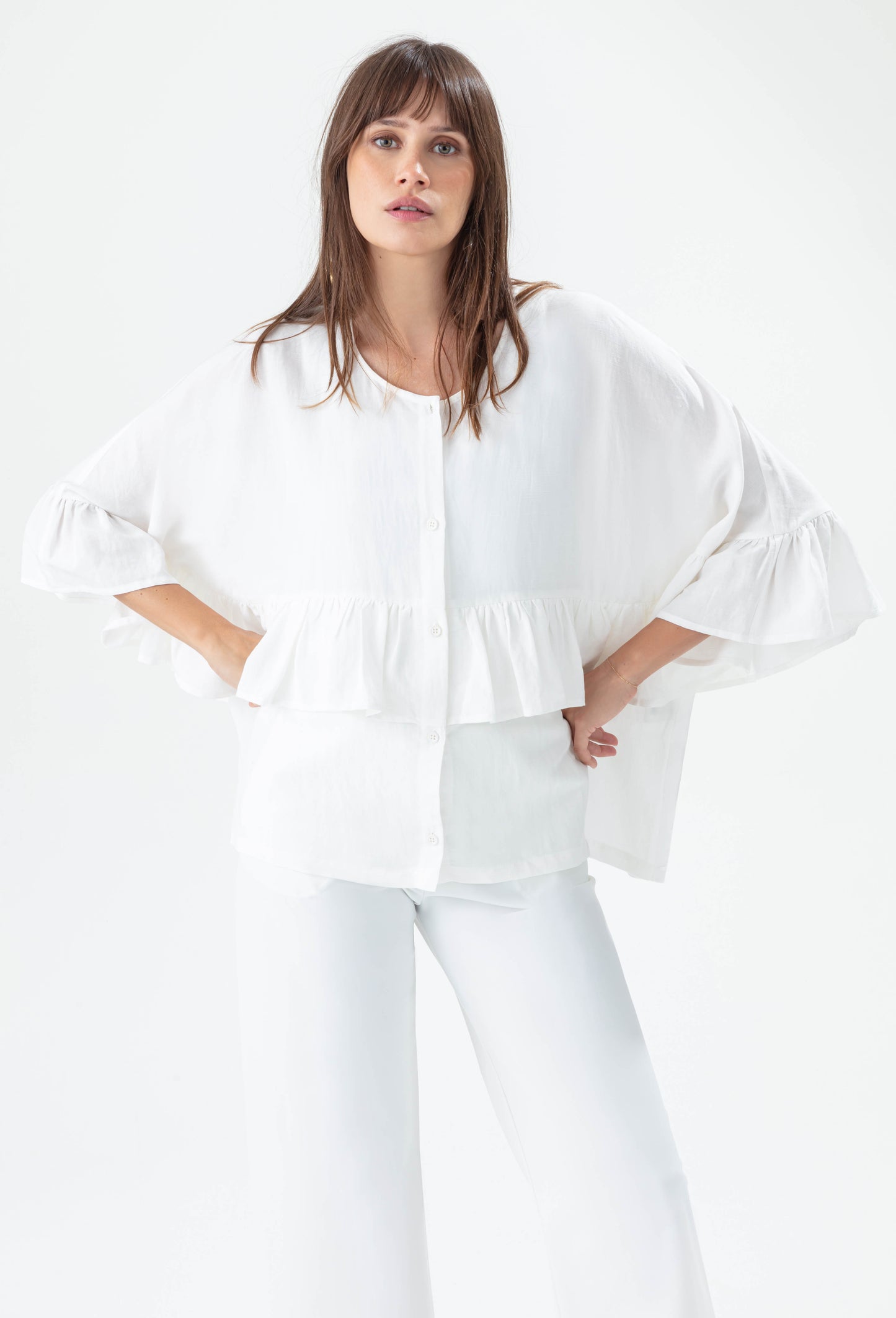 Chemise Jungle blanche 1