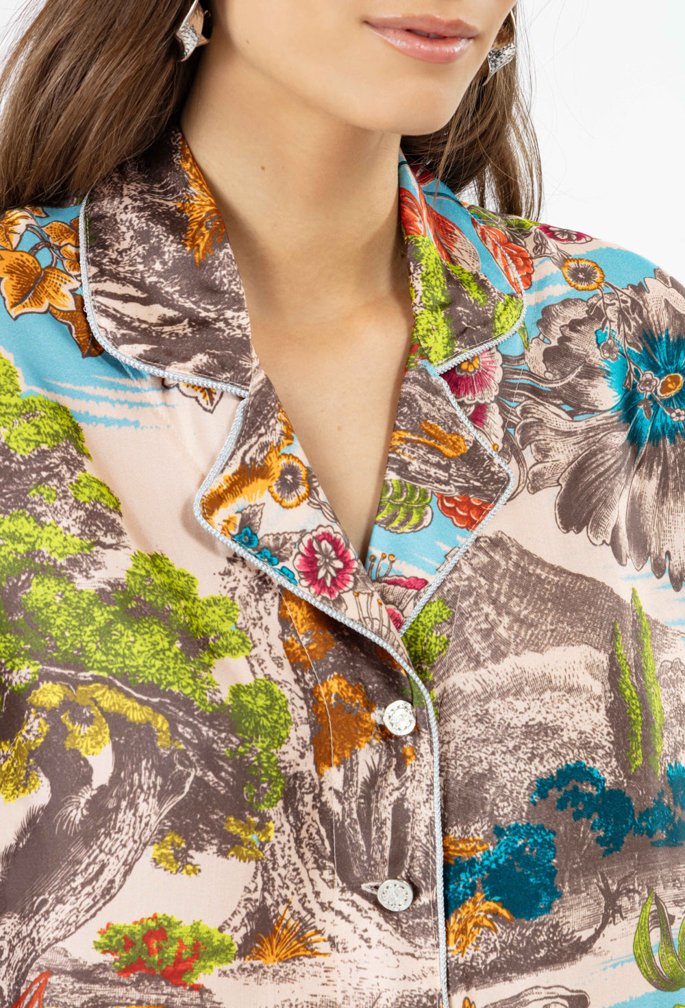 Chemise manches courtes Bailey en twill 2