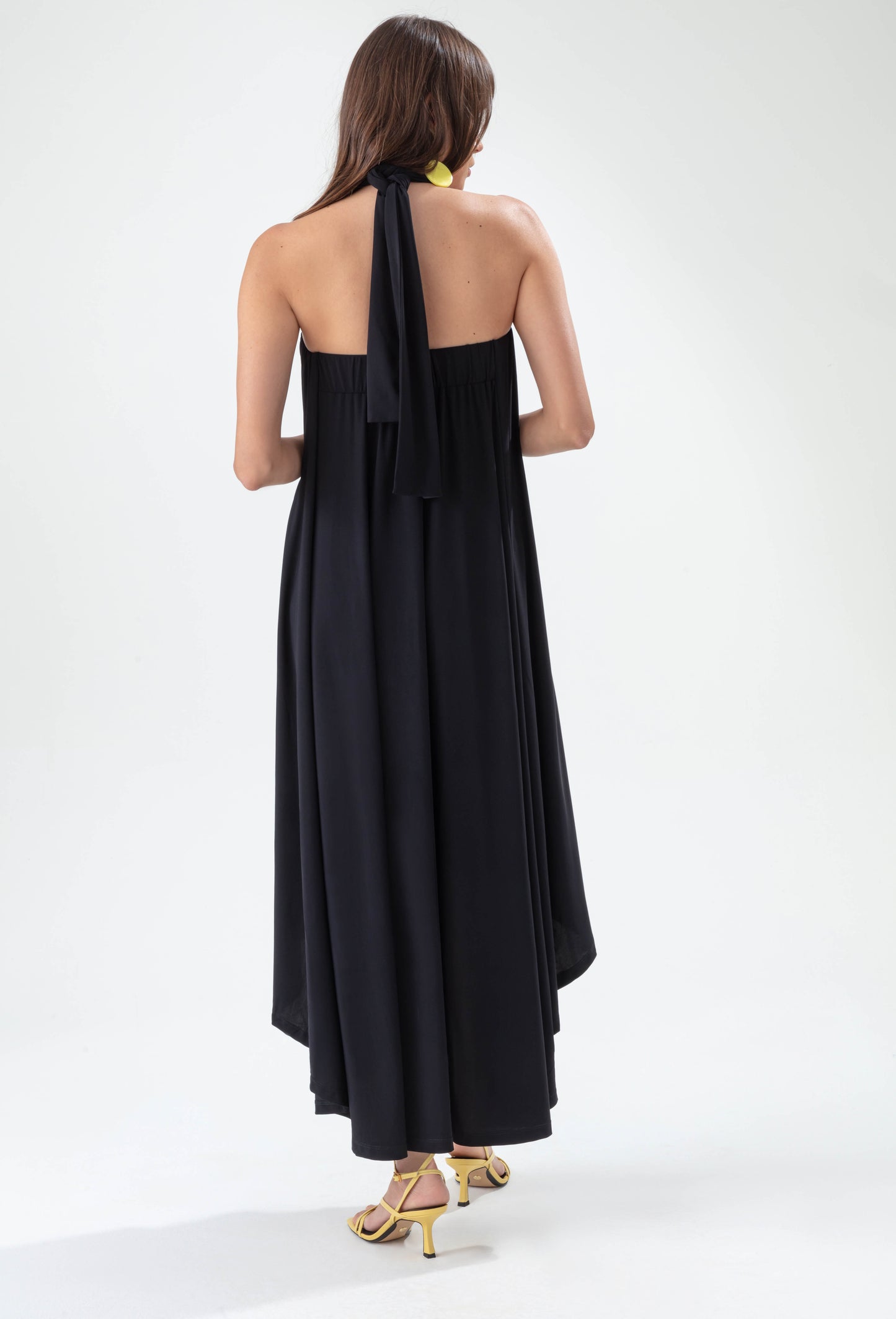 Robe Kiwi noire en jersey technique 4