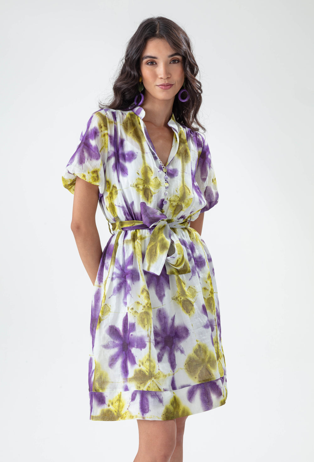 Robe Euphoria imprimé tie dye 1