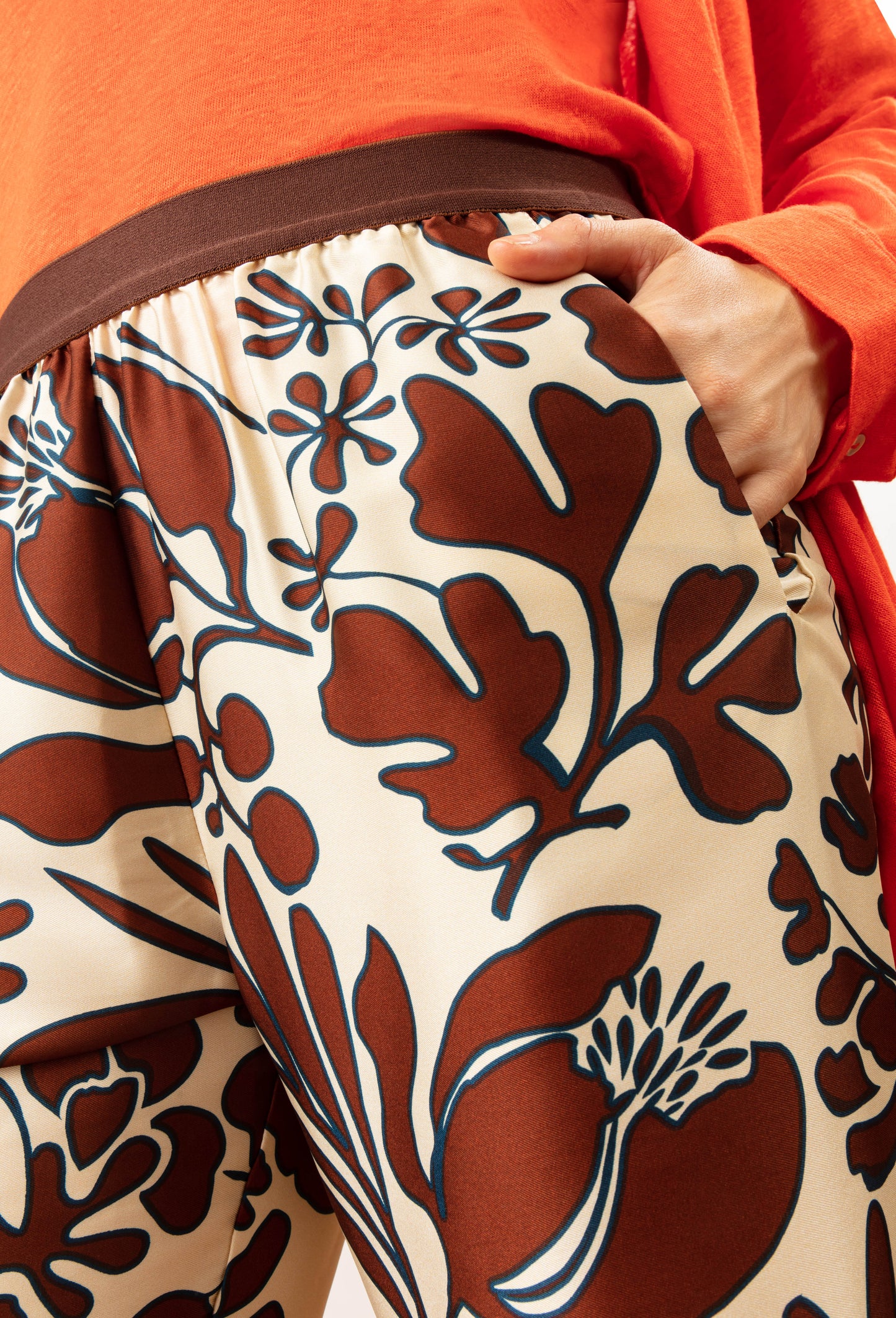 Pantalon large Gaspard imprimé 4