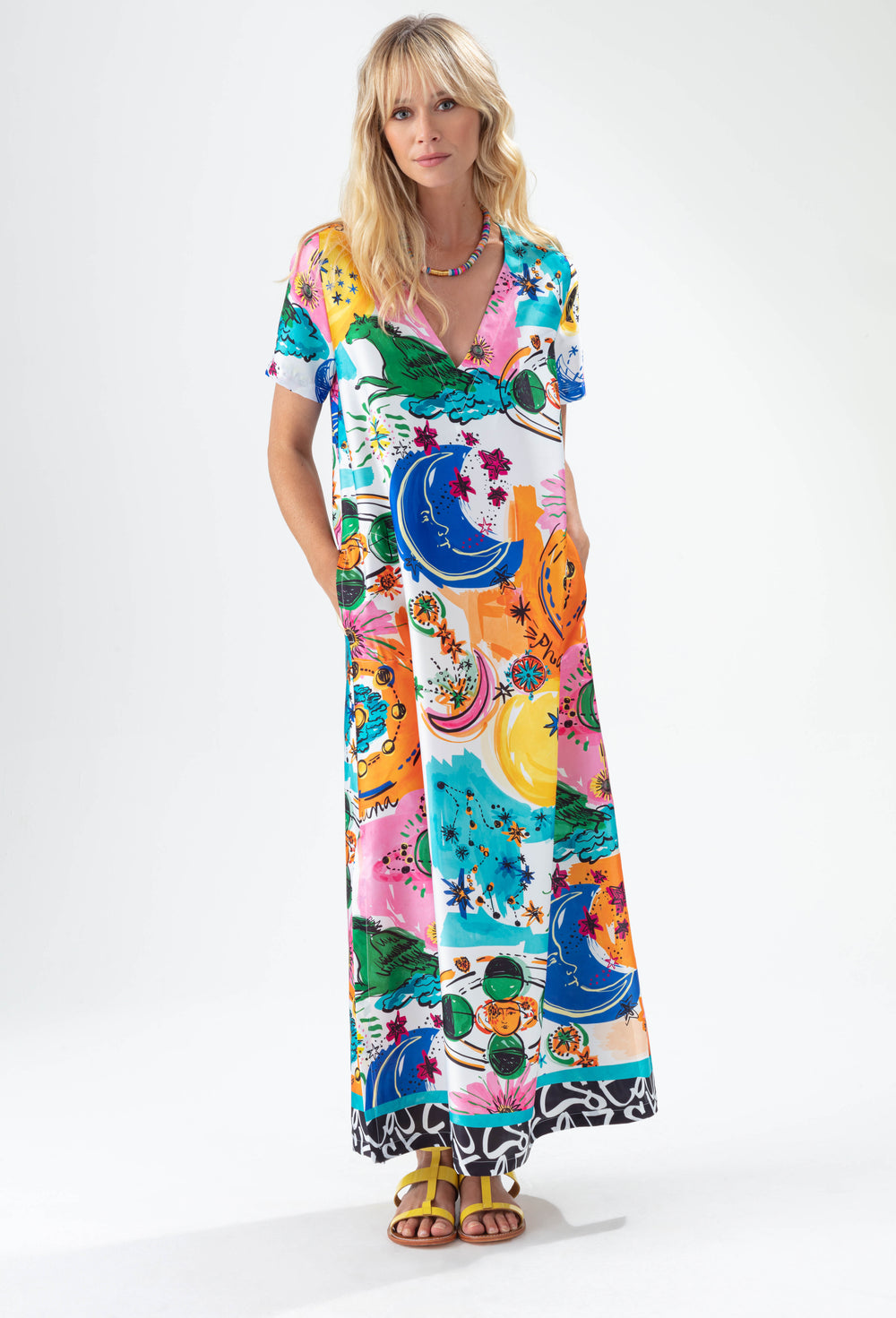 Robe Fusée imprimé astral 1