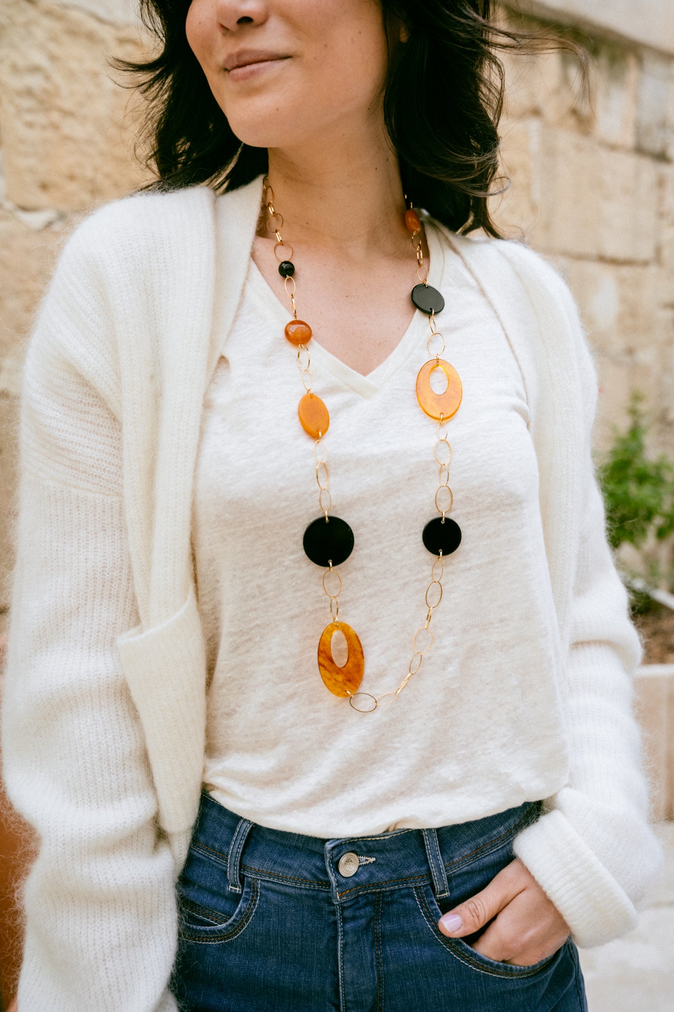 Sautoir Trocadero Francine Bramli 1