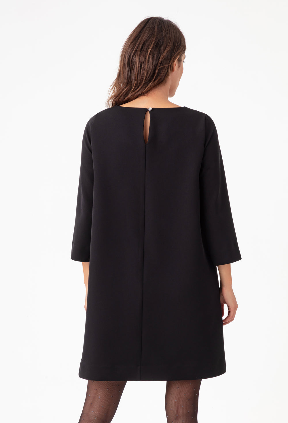 Robe courte Indiana noire 6