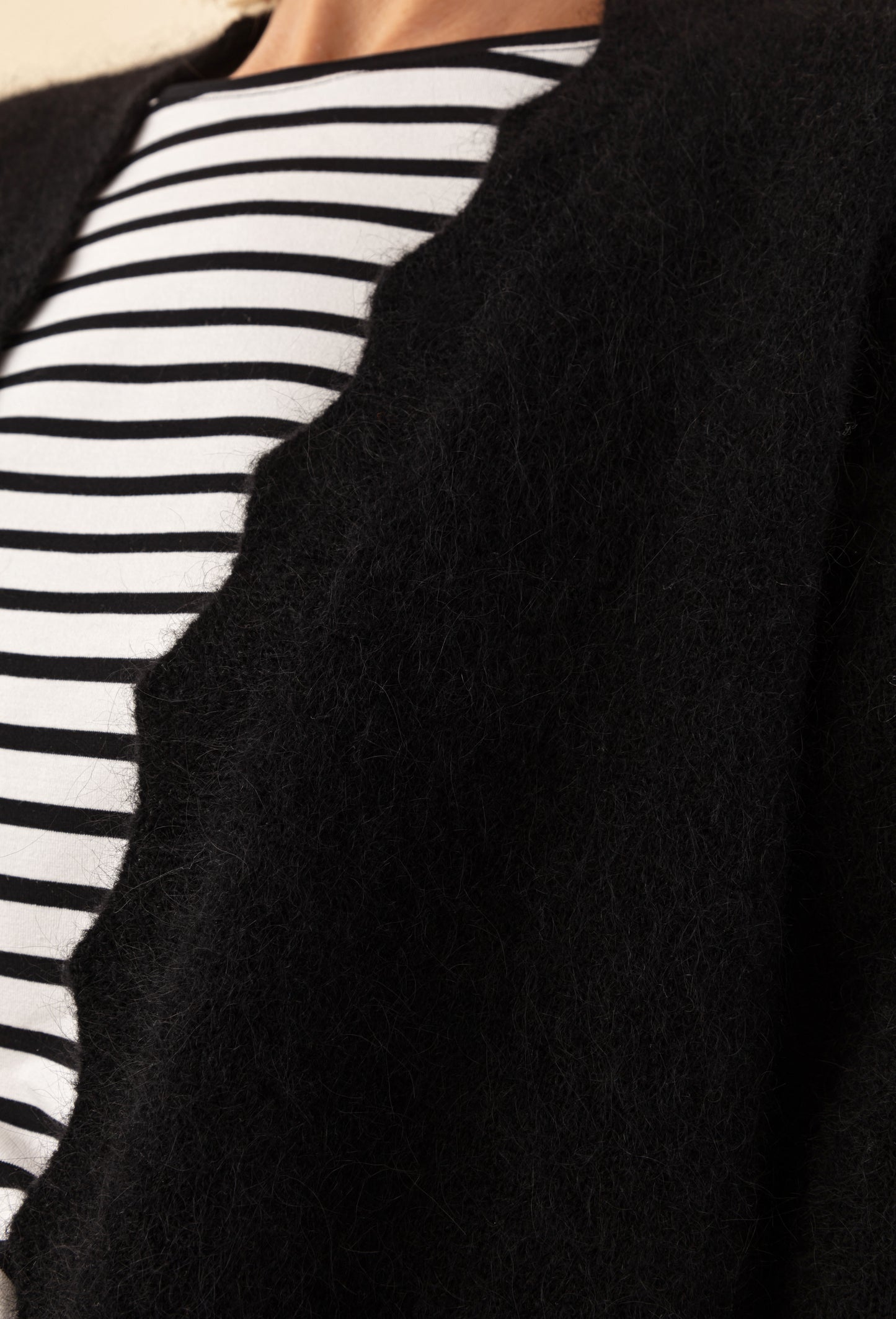 Gilet Nola noir 66% laine 3