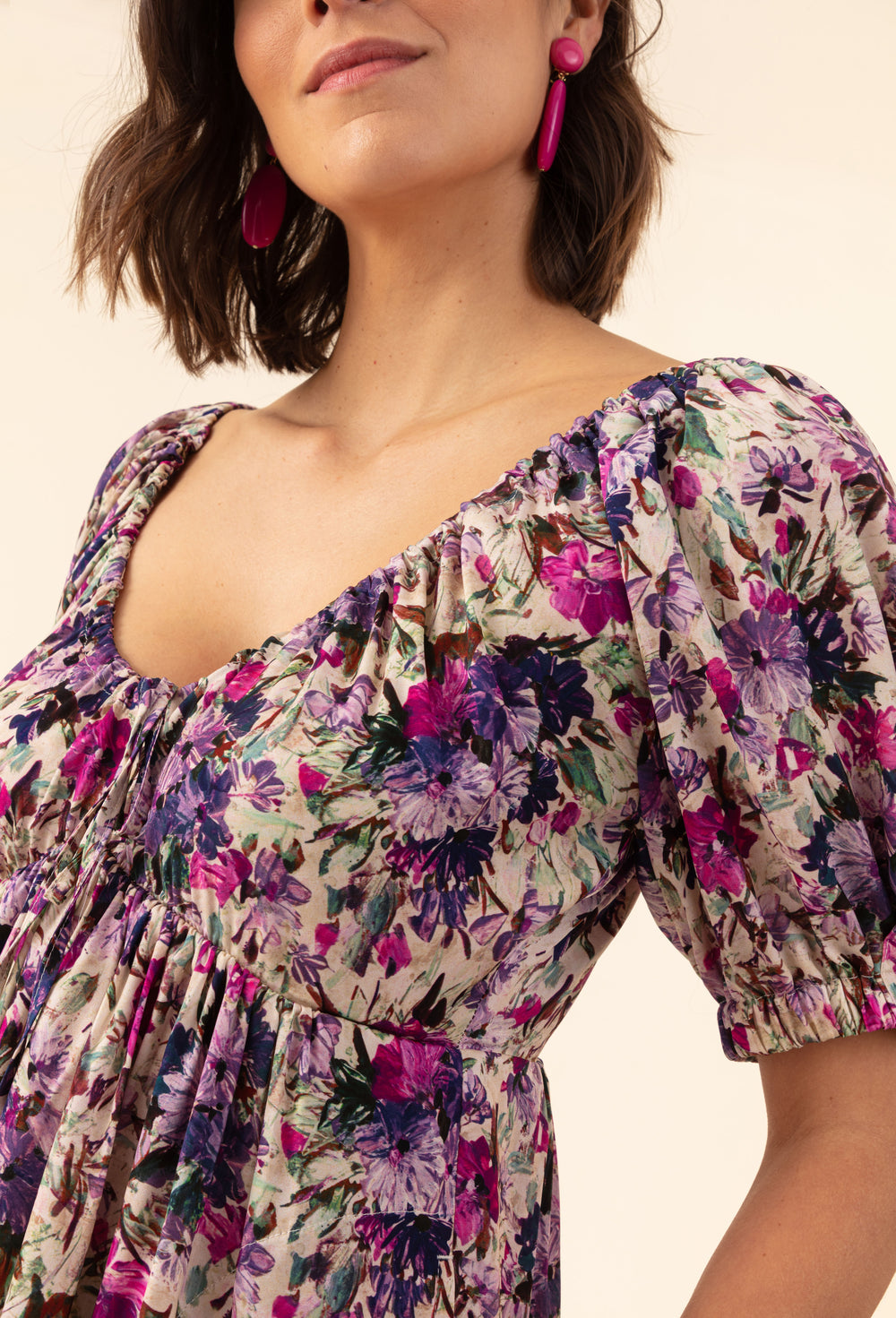 Robe joie imprimé fleuri 2