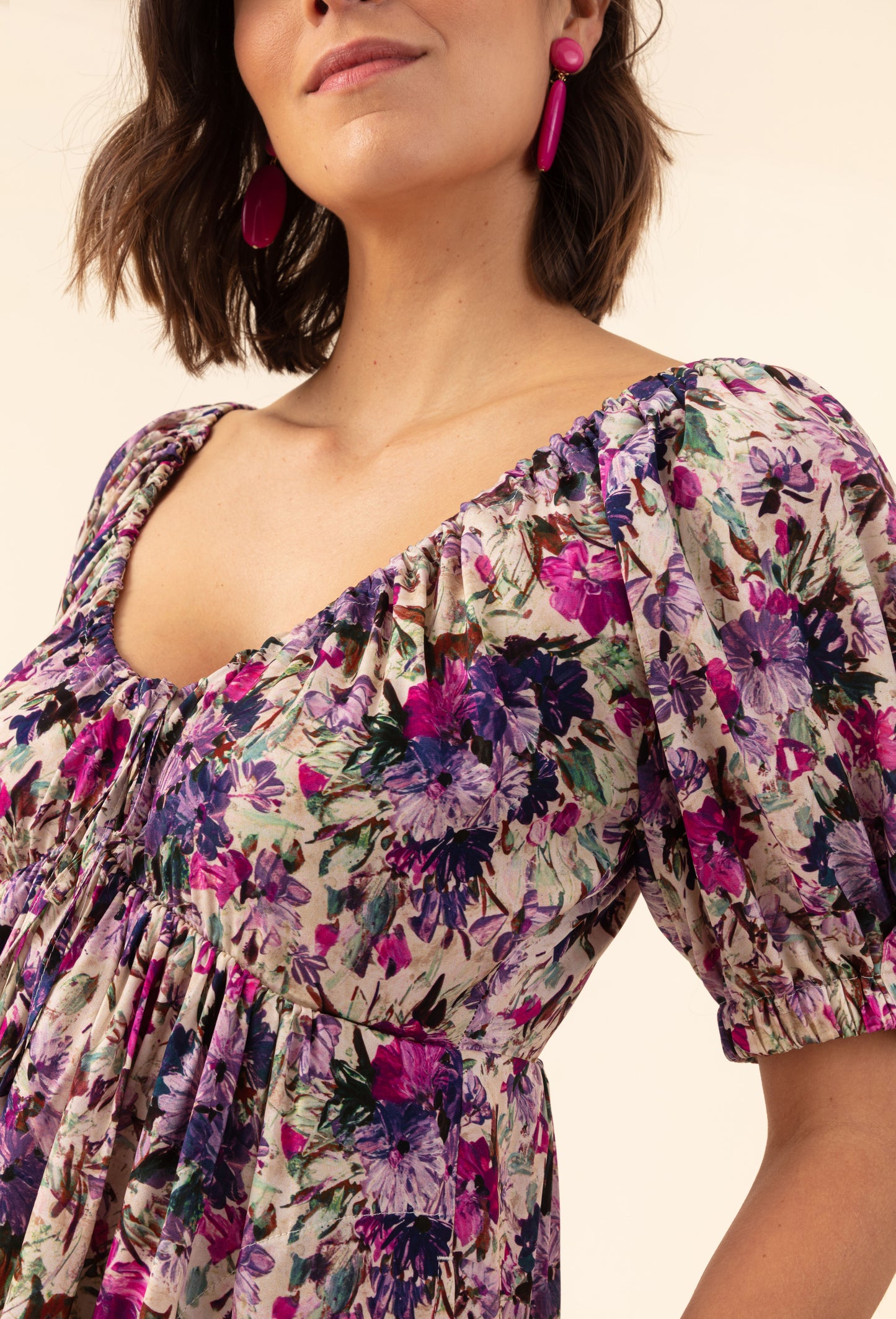 Robe joie imprimé fleuri 2