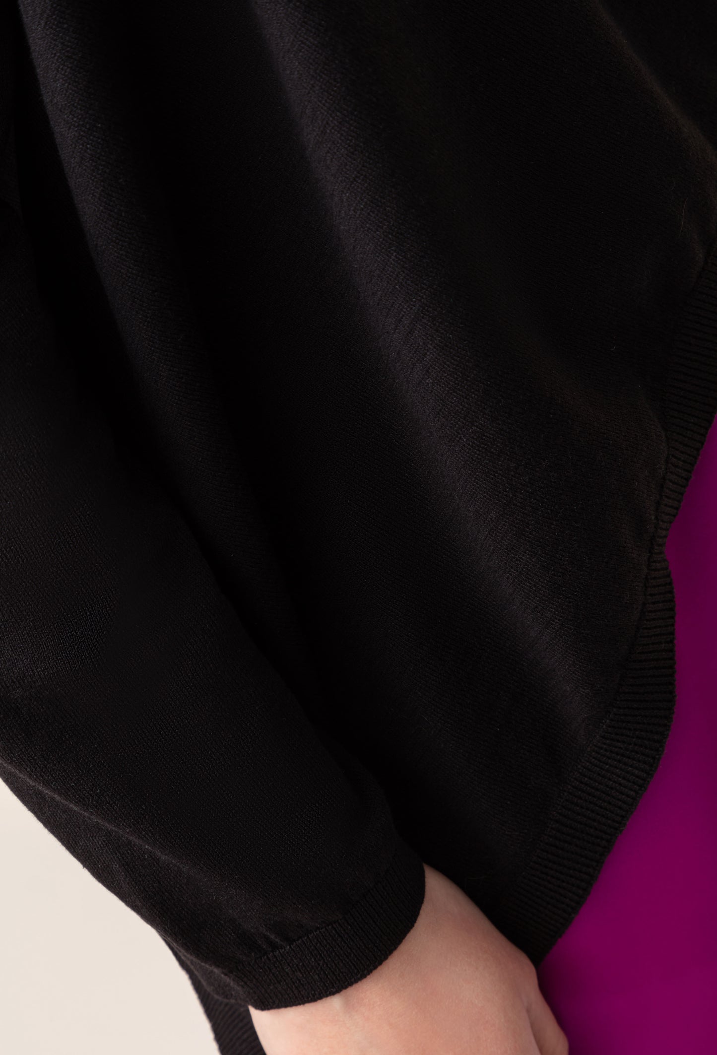 Gilet soie et coton Charmant noir 4