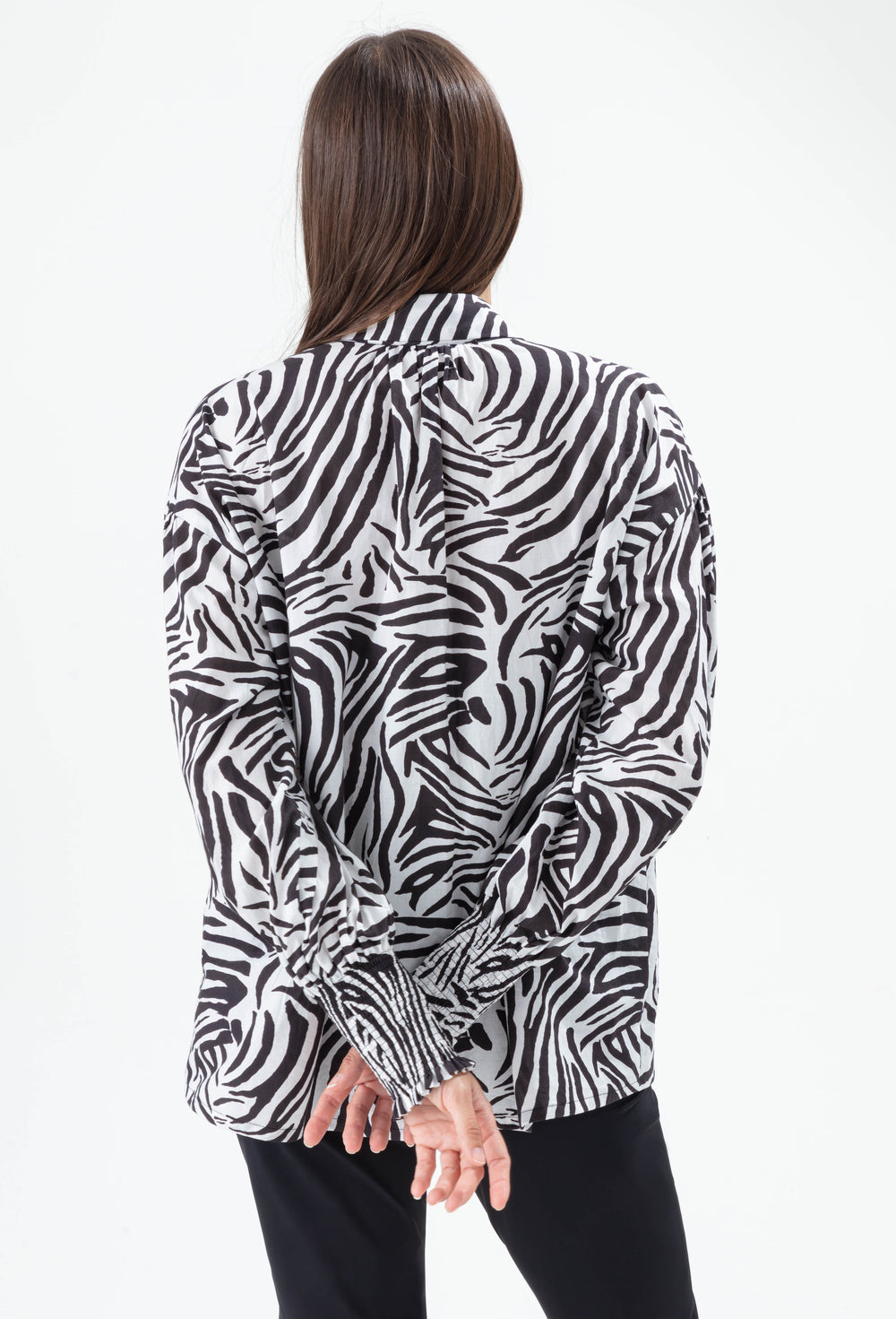Chemise Soa imprimé zébre 3