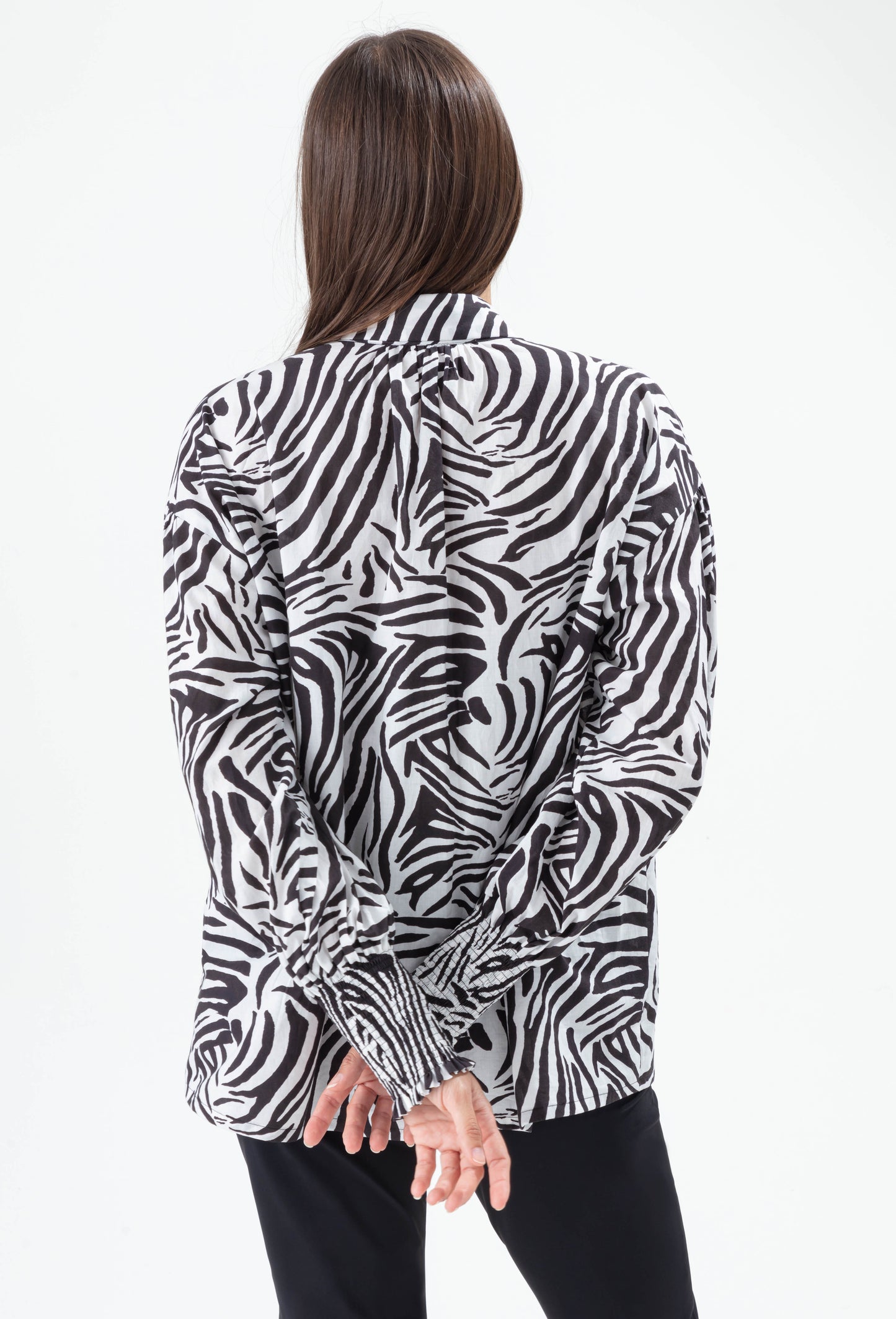 Chemise Soa imprimé zébre 3