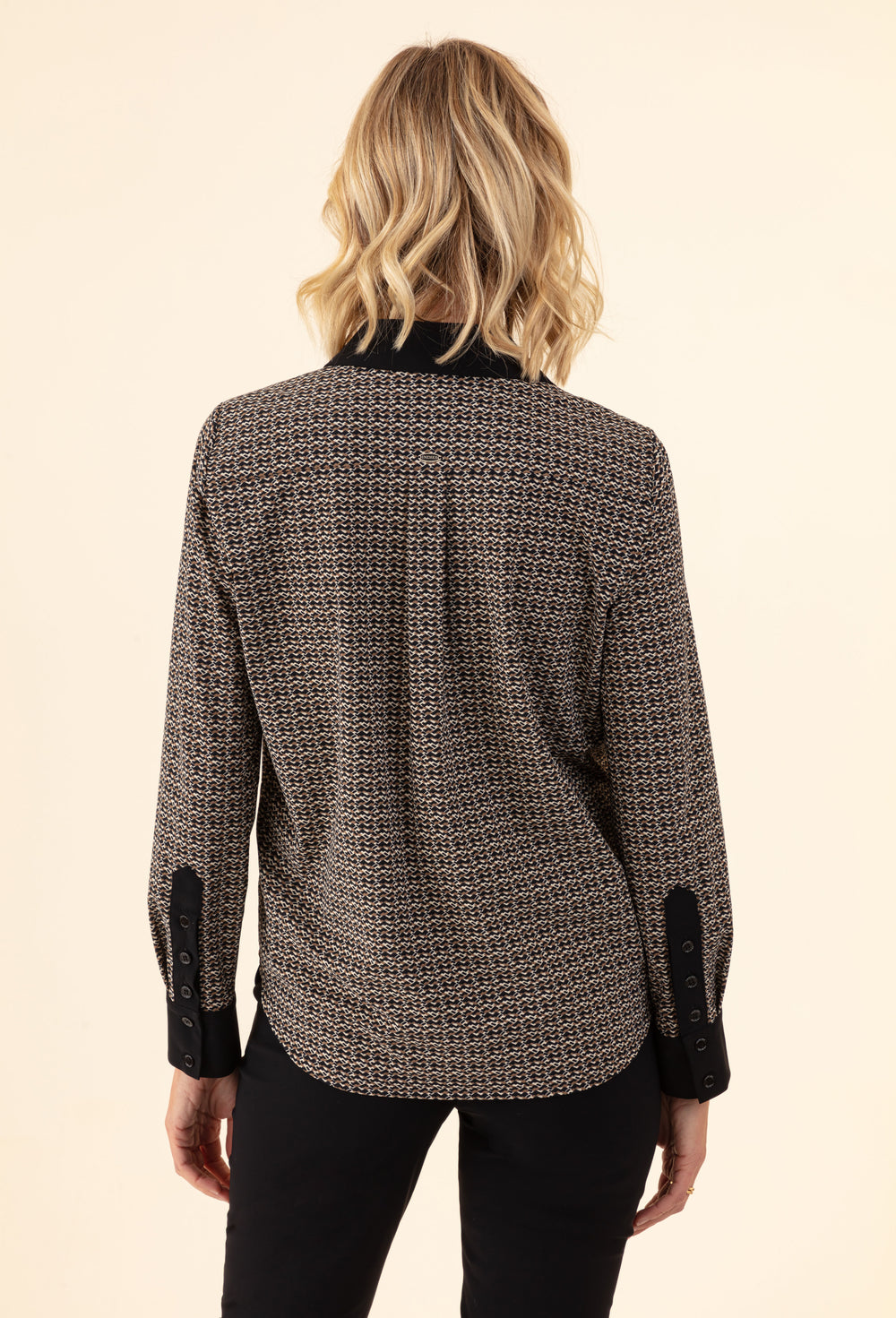 Chemise Nelson imprimé graphique en jersey technique 4