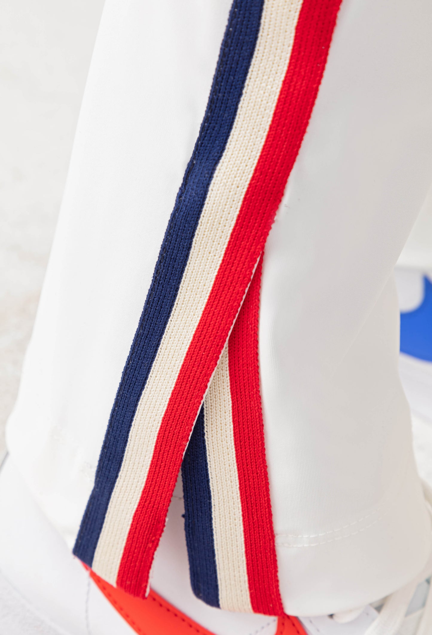 Pantalon Debora blanc en jersey technique 5