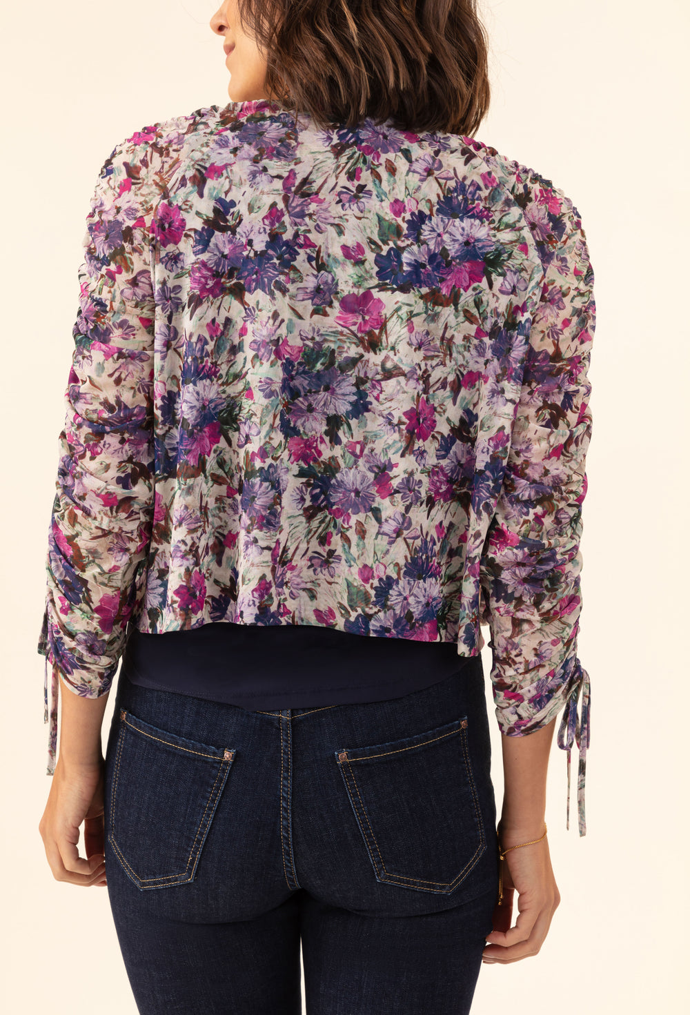 Boléro Floral imprimé fleuri 3