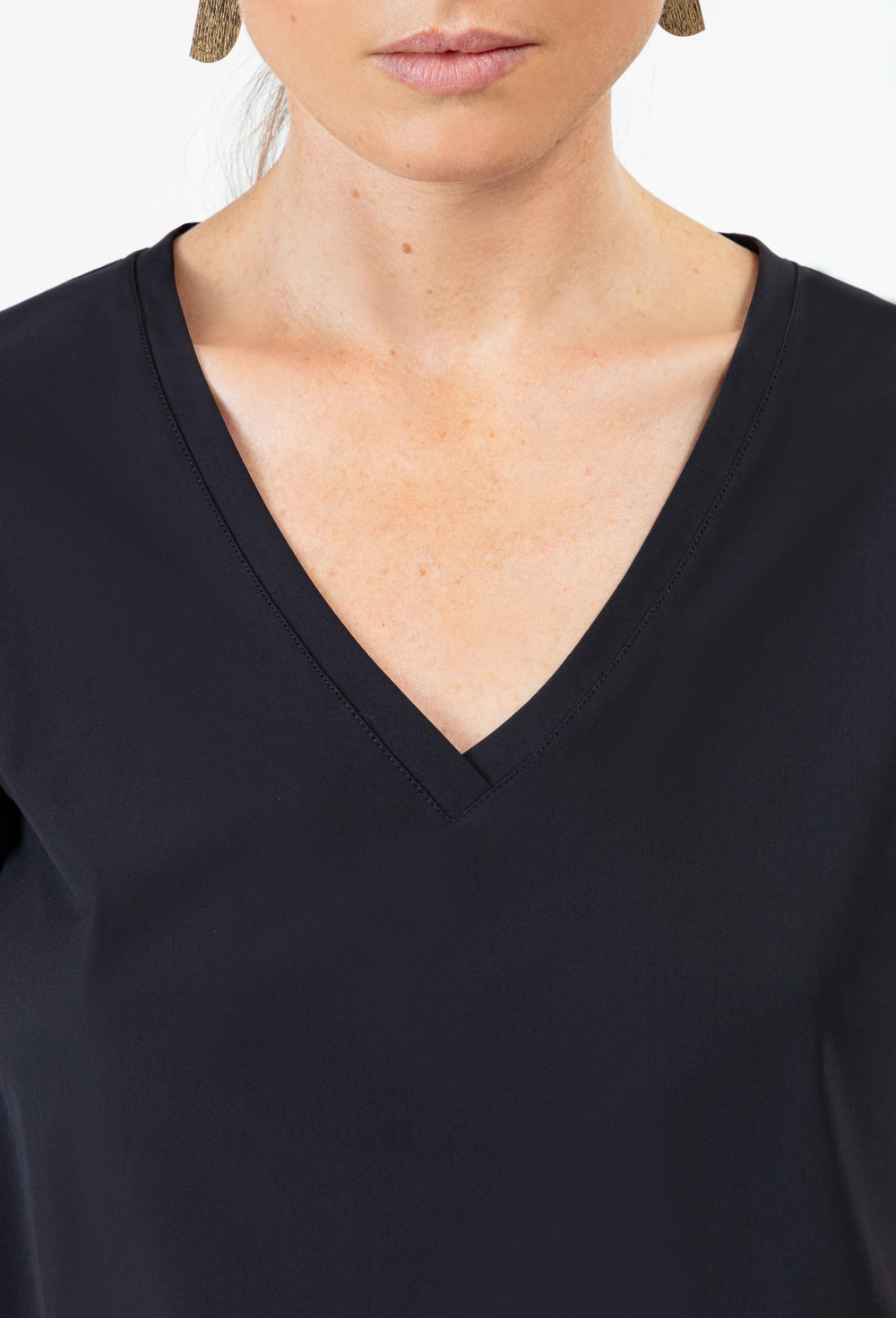 Tee-shirt Linda Noir Jersey Technique 2