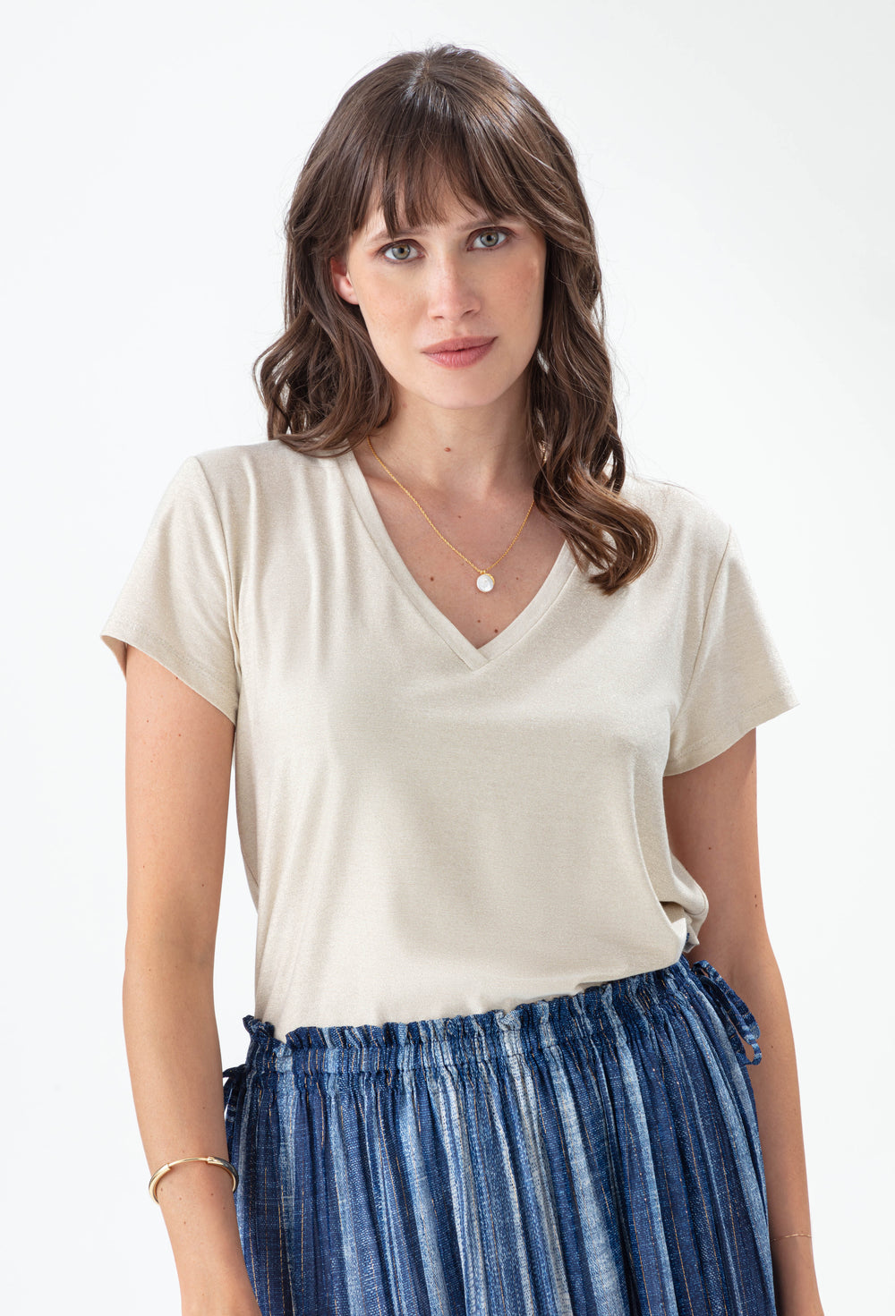Tee-shirt Caraibes gold 1
