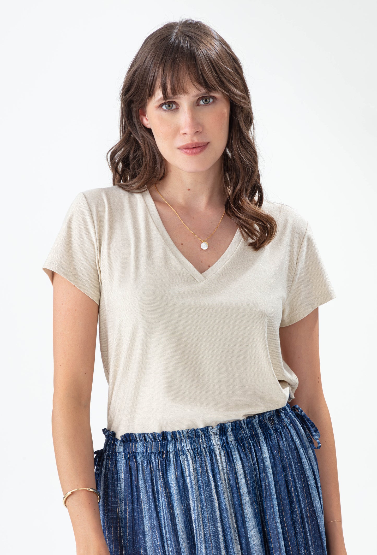 Tee-shirt Caraibes gold 1