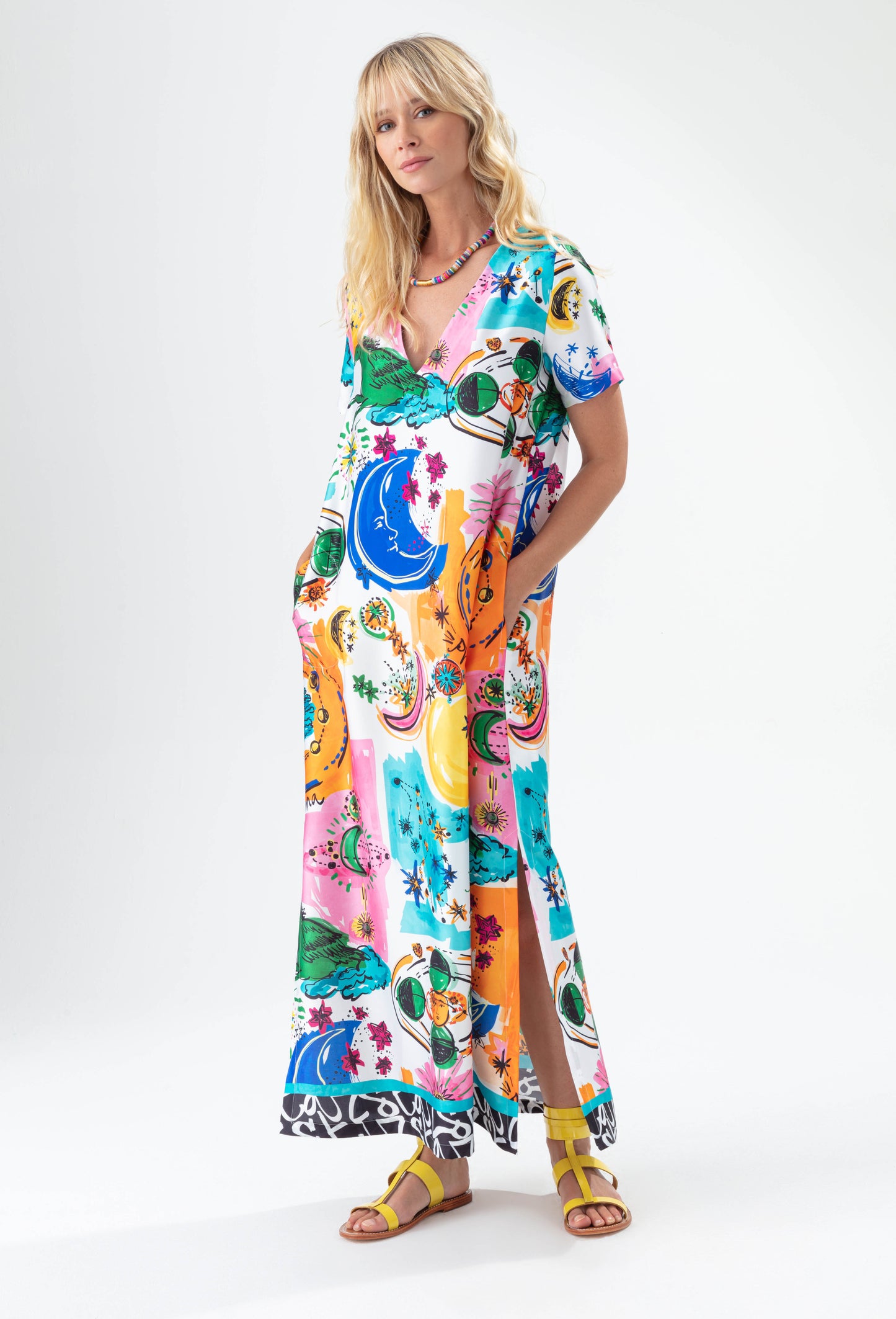 Robe Fusée imprimé astral 3