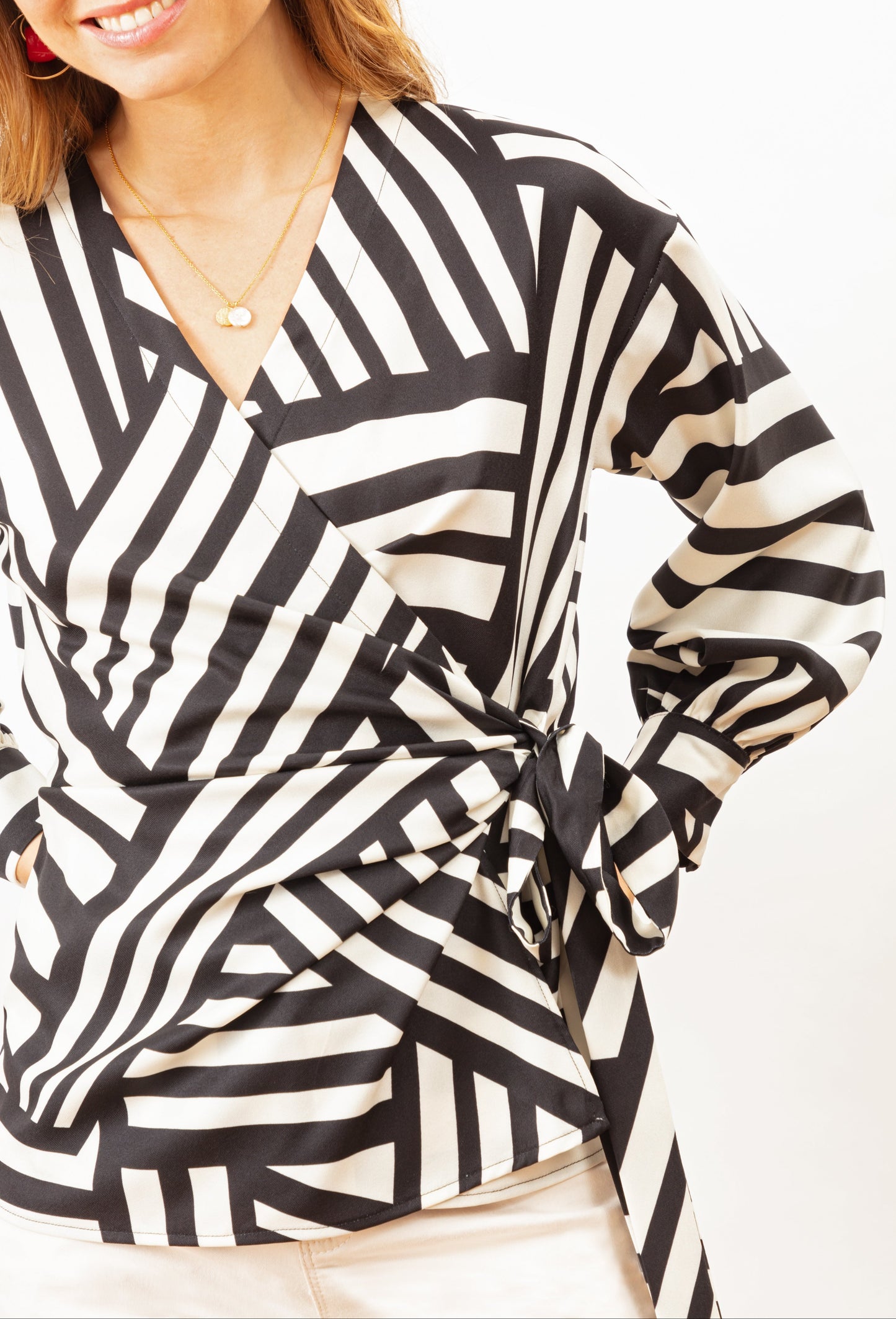 Blouse Andrea à rayures 1