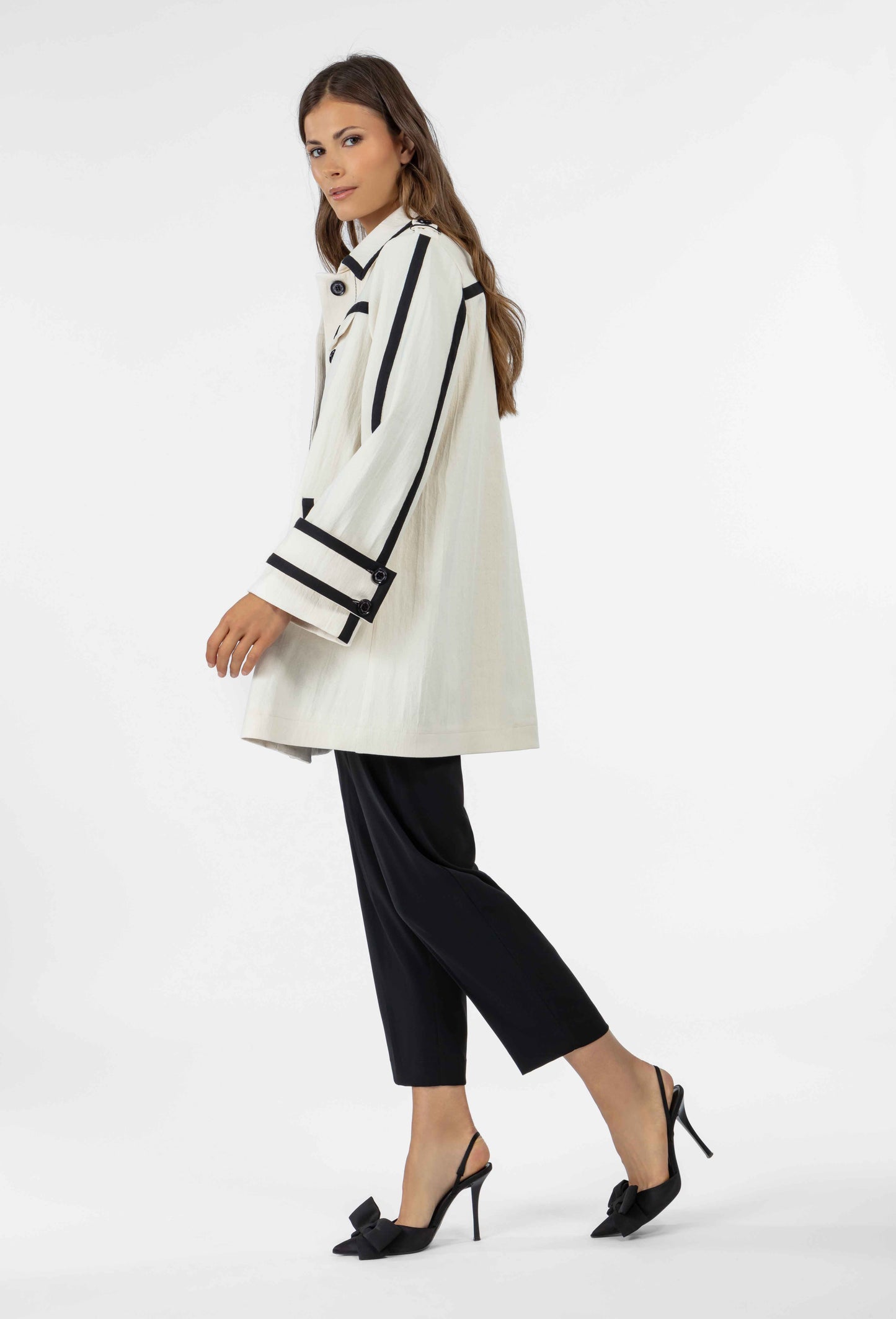 Trench court Poppy en coton 2