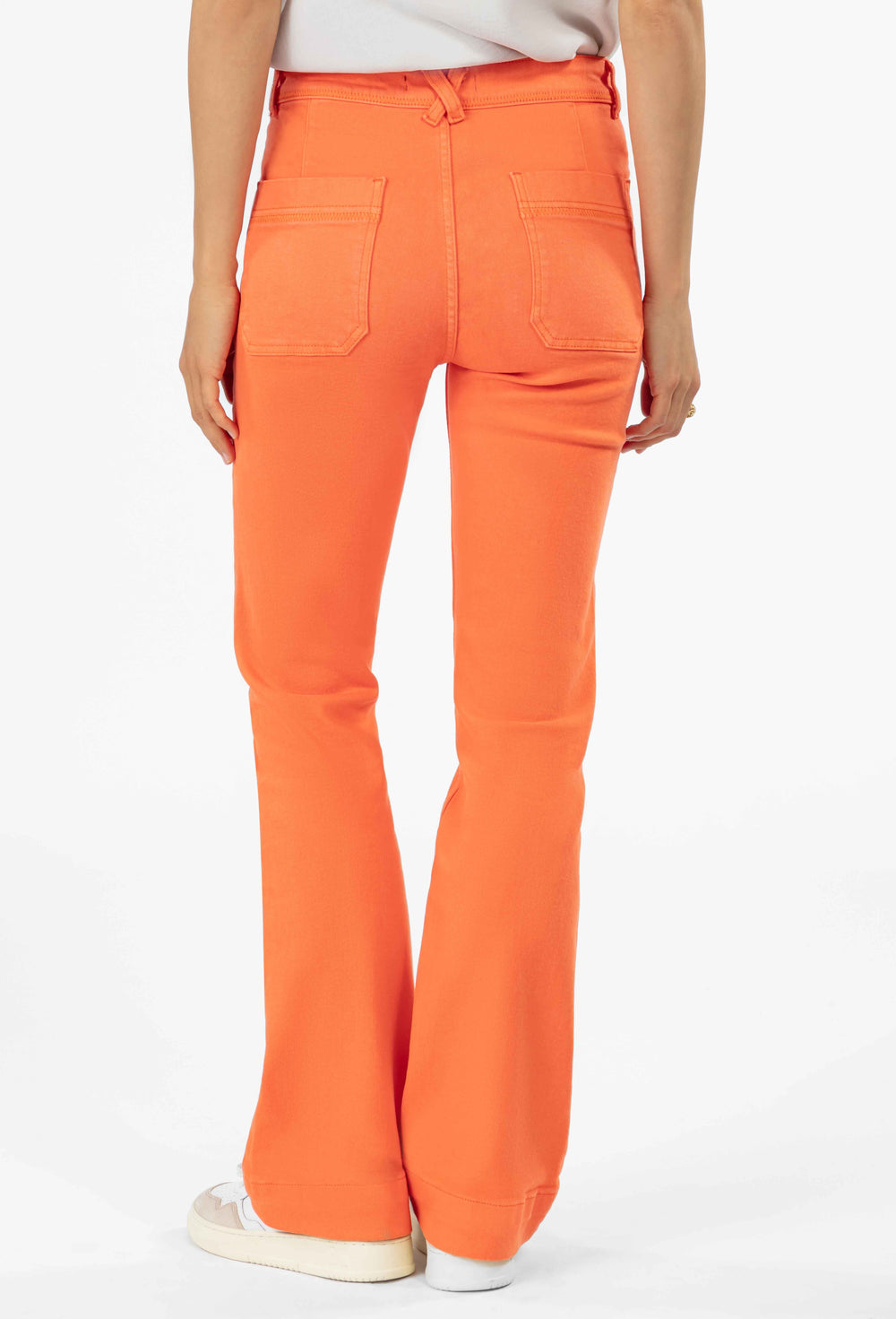 Jean flare Warren orange 4