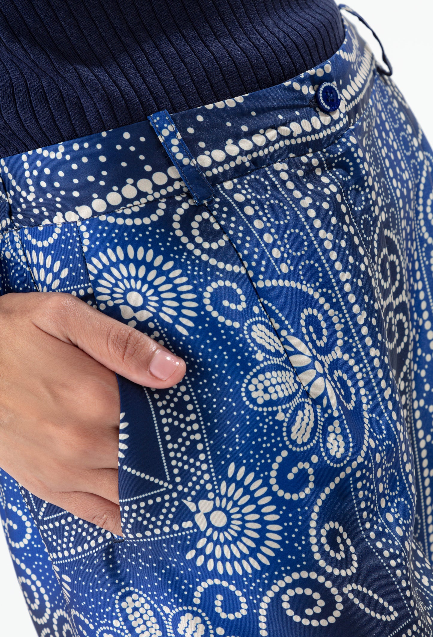 Pantalon fluide Gaultier imprimé 3