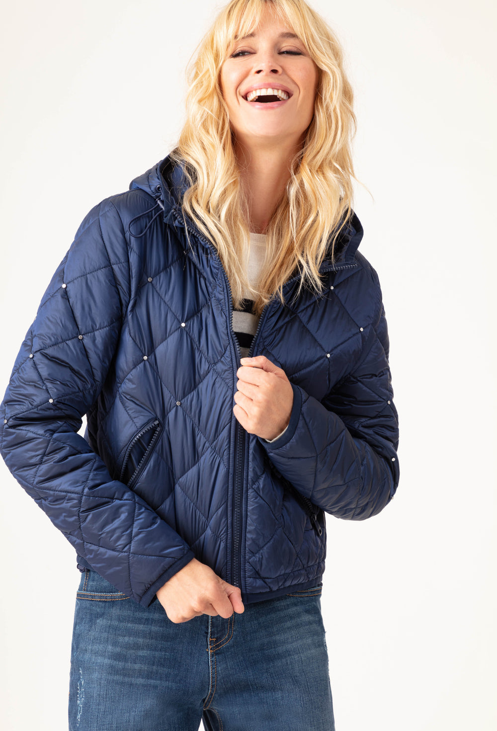 Doudoune Malia marine 1