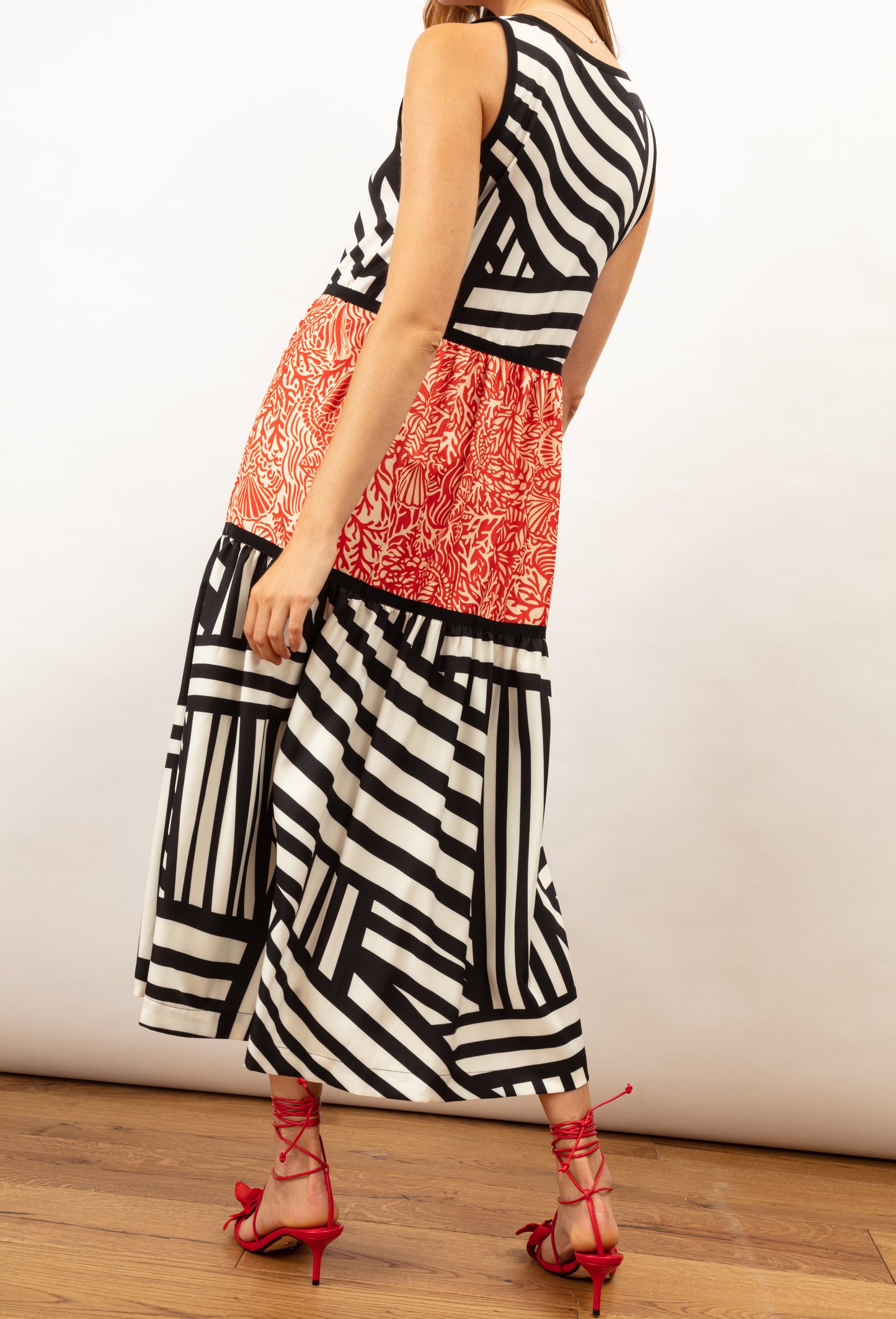 Robe longue Grazia imprimée 2