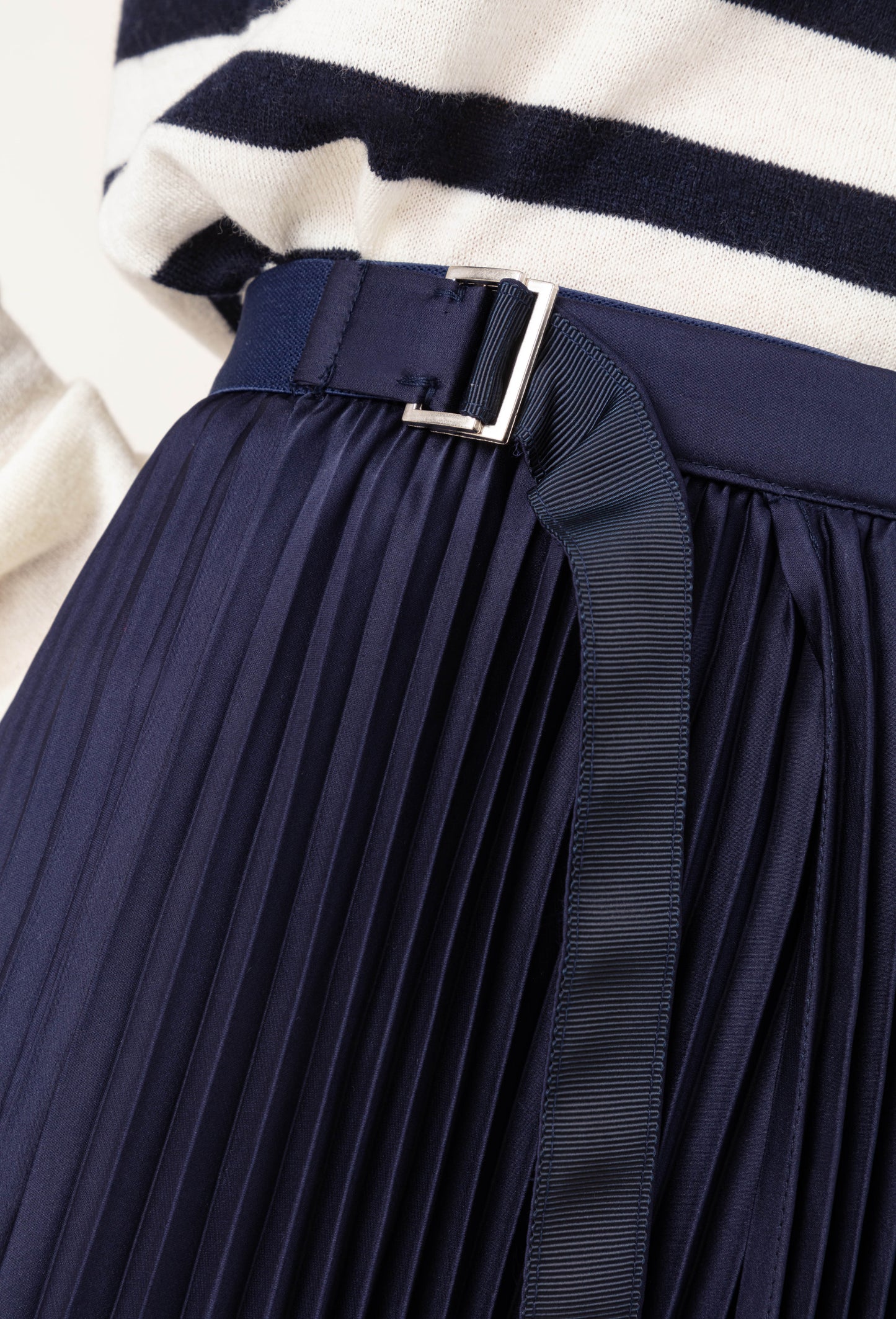 Jupe Martin plissée marine 3