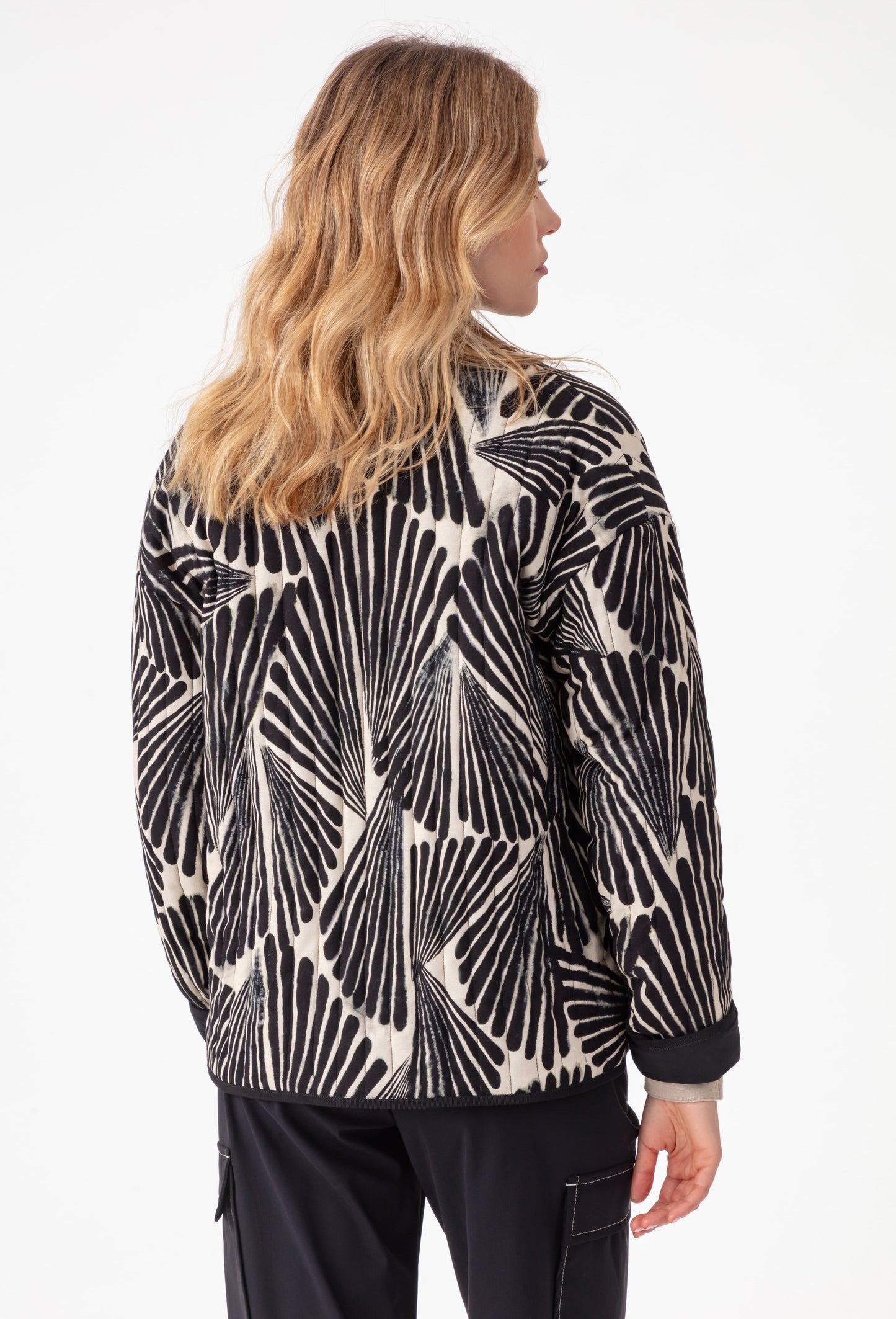 Veste matelassée Lewis imprimé plumages 3