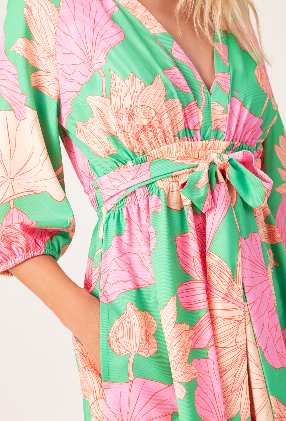 Robe Josephine imprimé fleuri 4