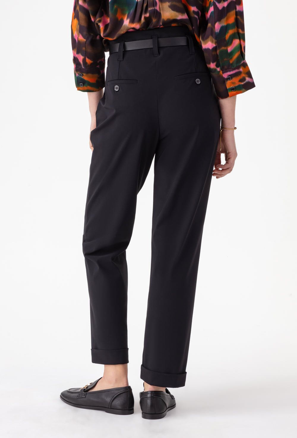 Pantalon Helios en jersey technique noir 4