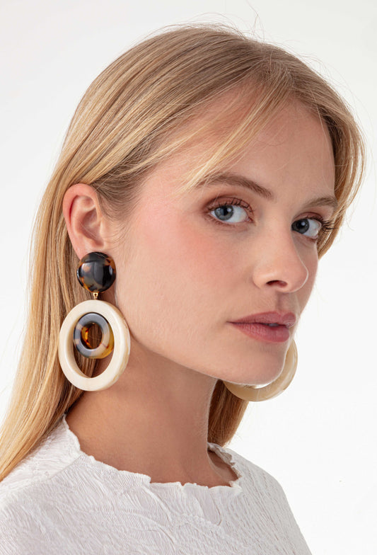 Boucles d'oreilles AMBER