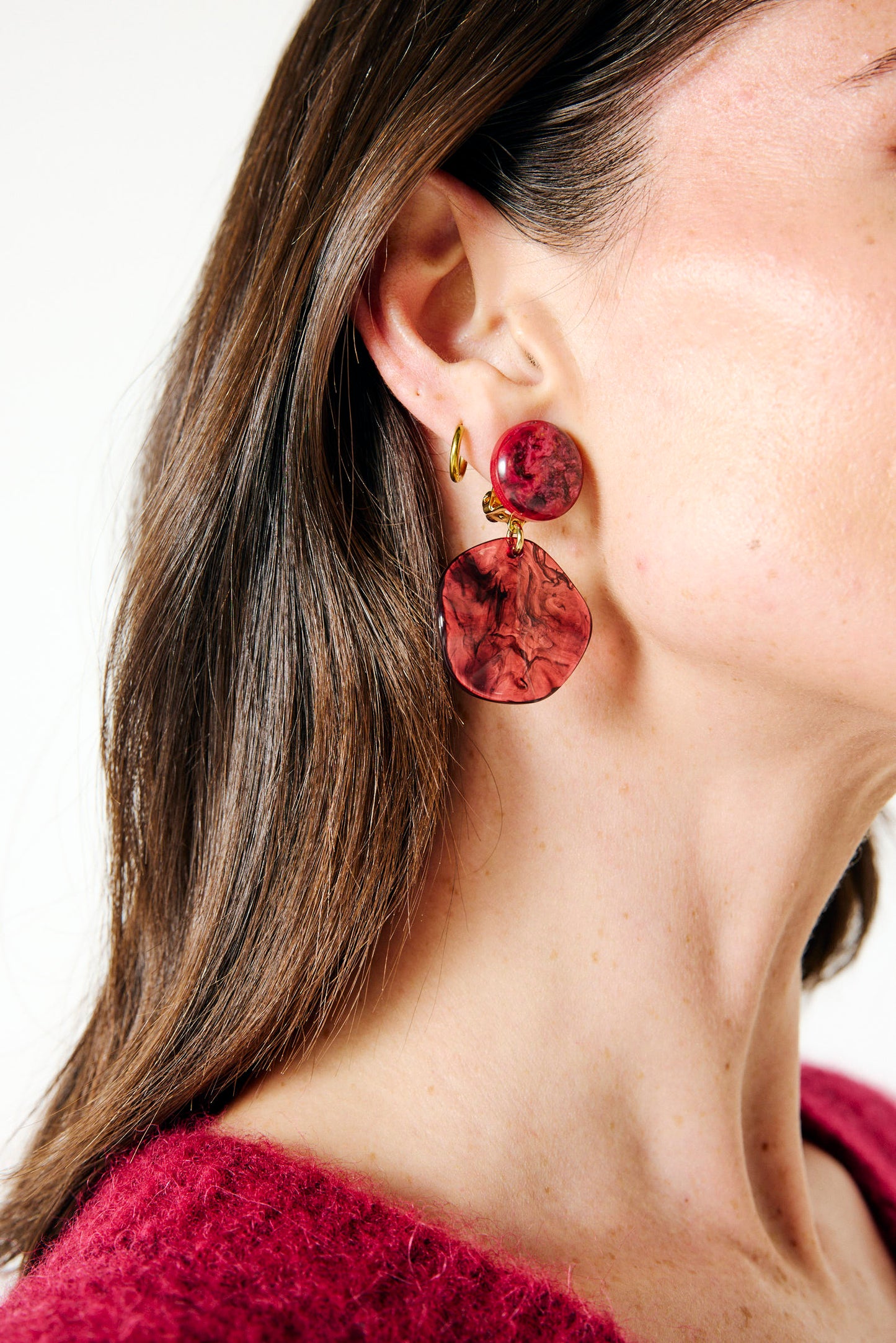 Boucles d’oreilles Rosa