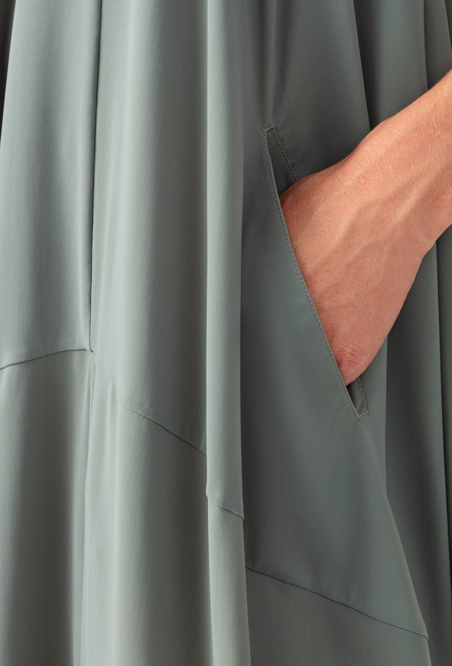 Robe Paola argile en jersey technique