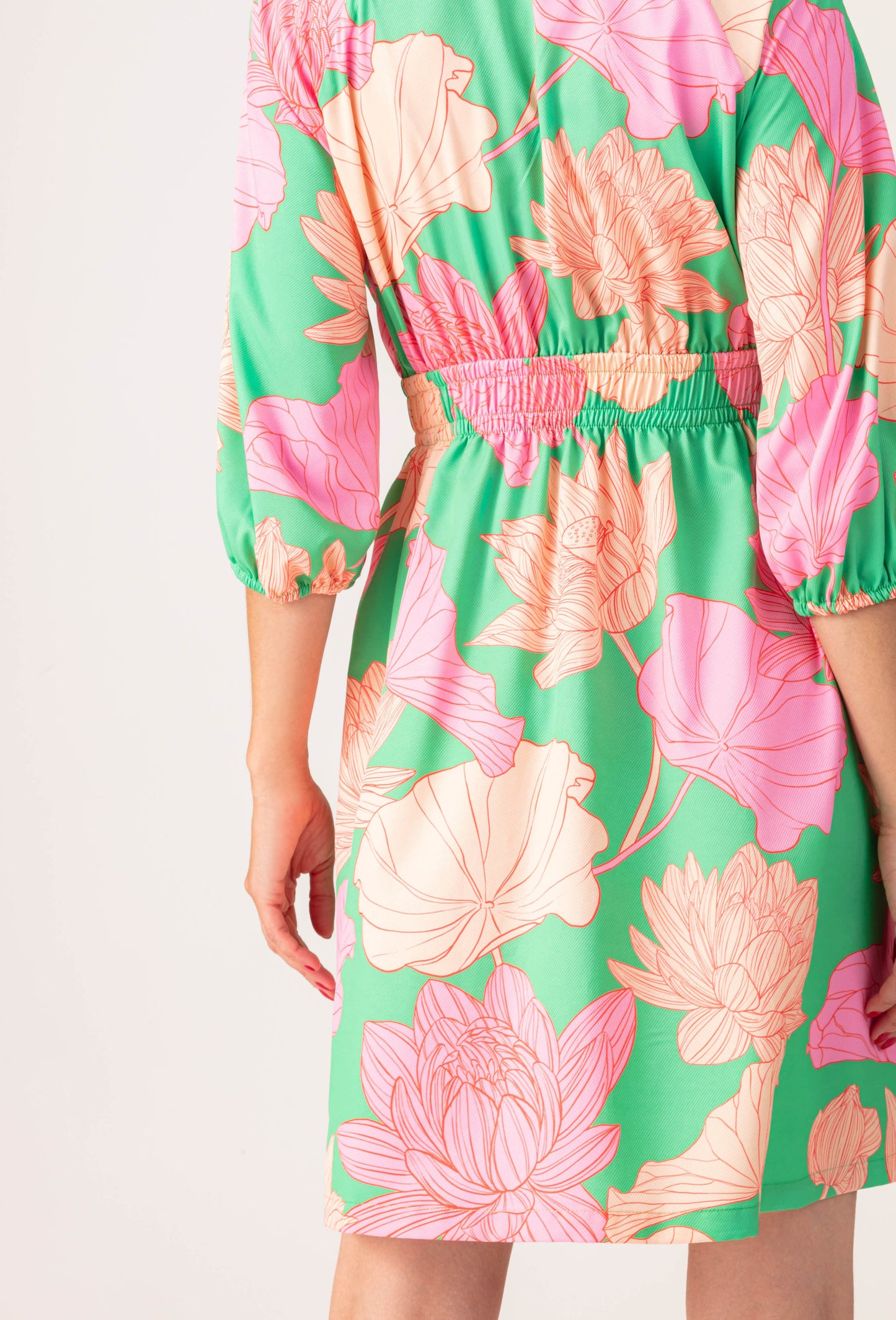 Robe Josephine imprimé fleuri