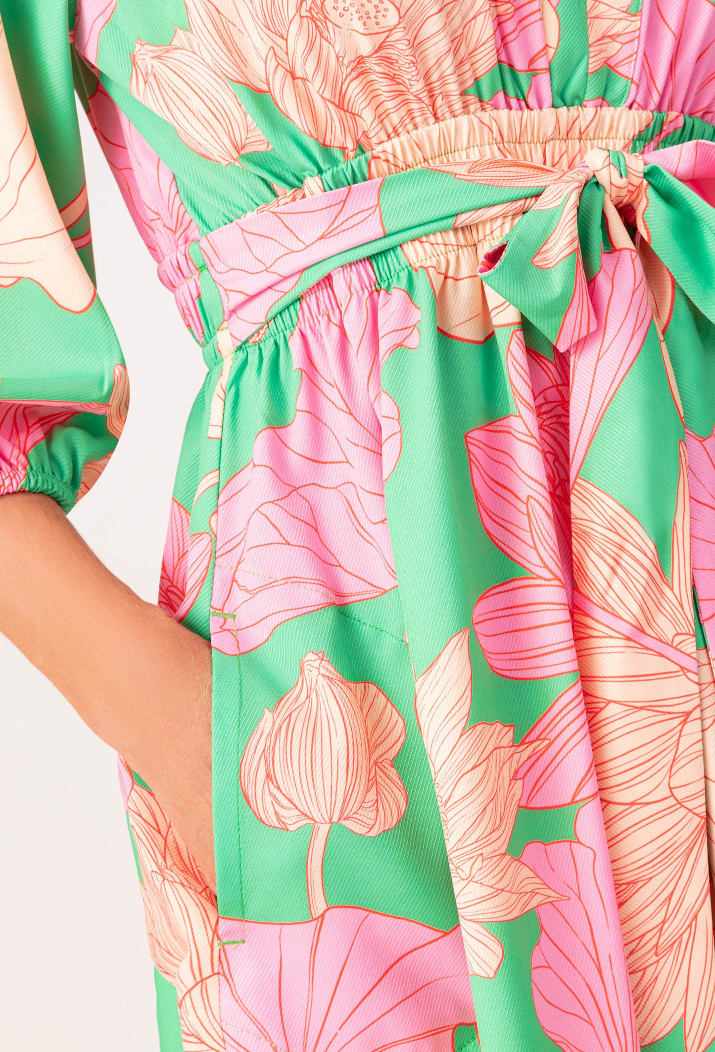 Robe Josephine imprimé fleuri