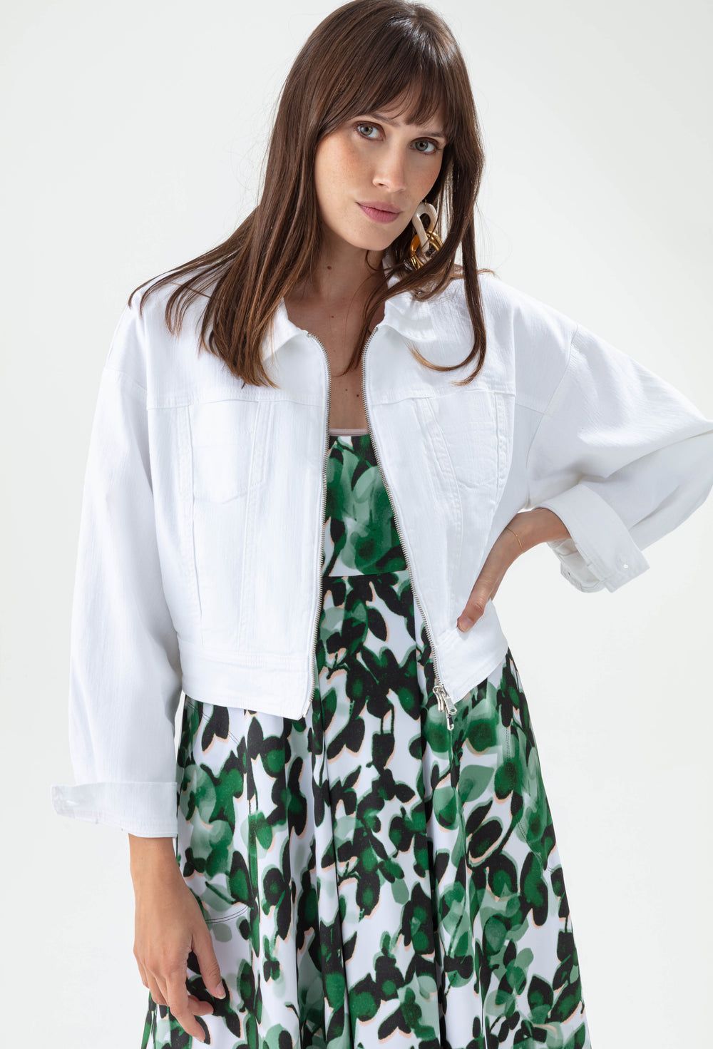 Blouson Pénélope blanc  1