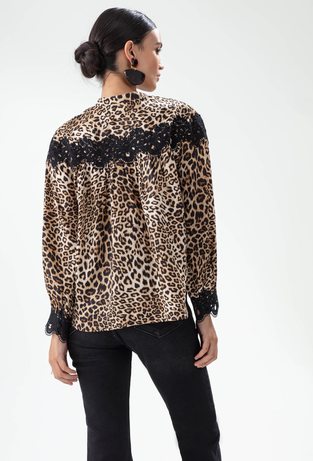 Chemise Baghera imprimé léopard 3