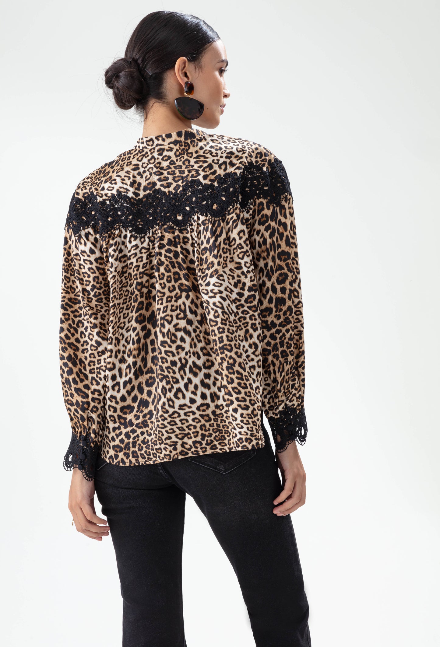 Chemise Baghera imprimé léopard 3