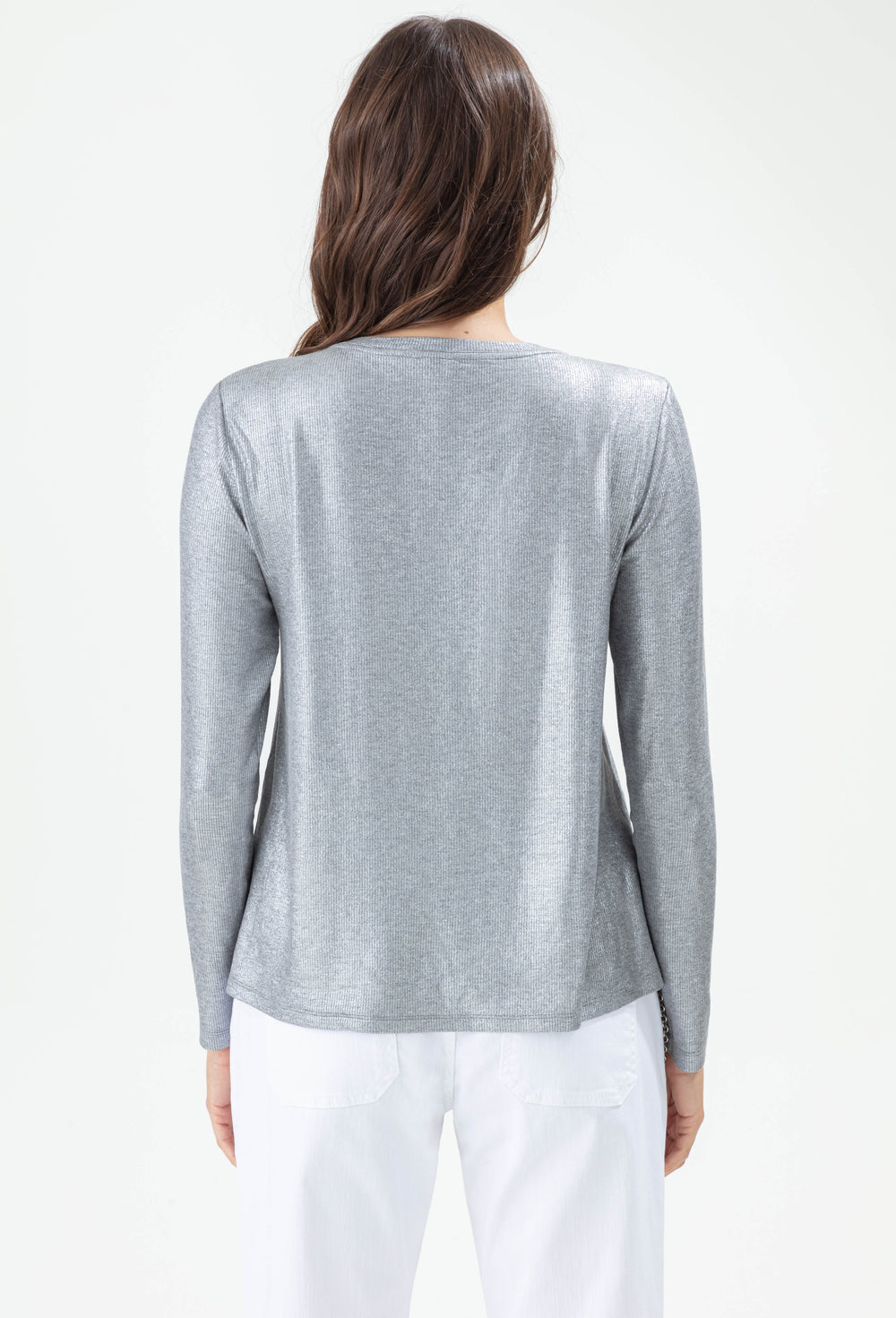 Tee-shirt Gina silver argenté 3