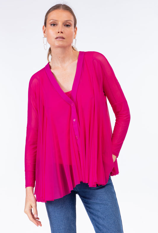 Chemise Kimia fuchsia 1