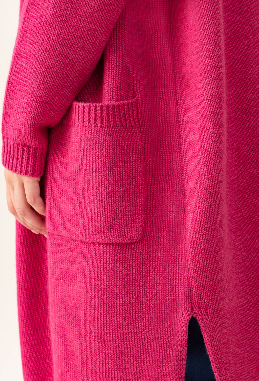 Gilet Amira en laine pivoine 4