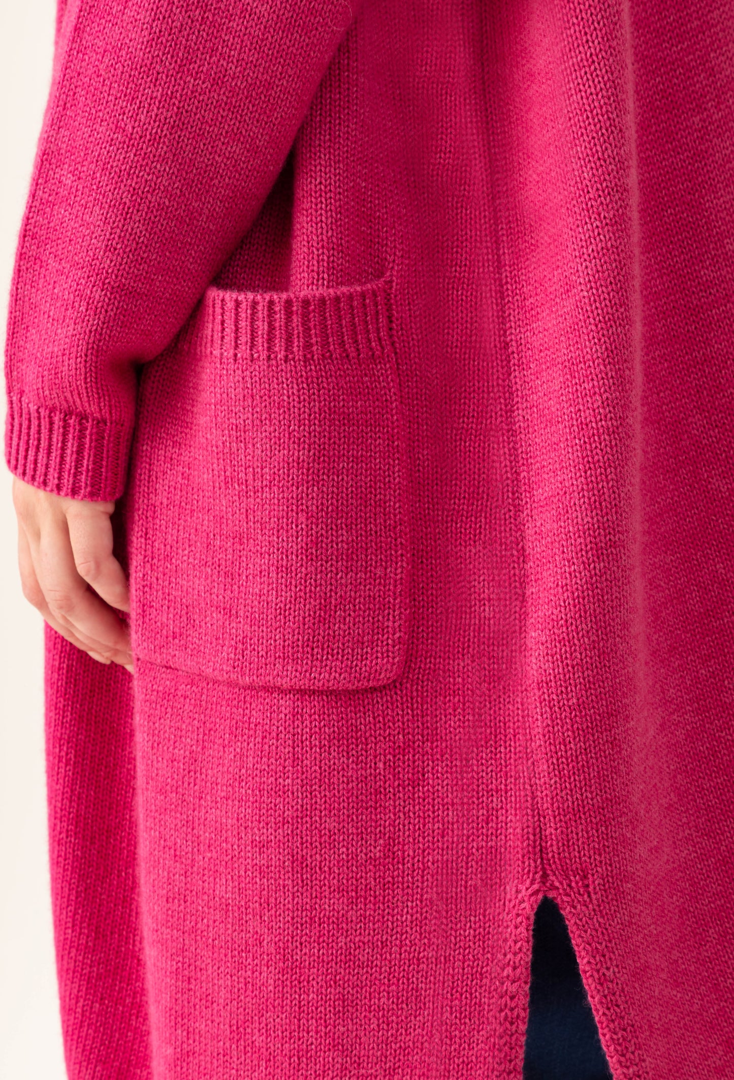 Gilet Amira en laine pivoine 4