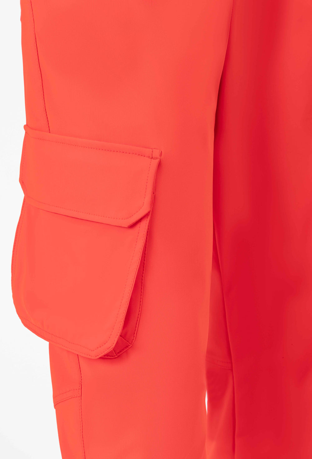 Pantalon cargo Bruce en jersey technique orange 4